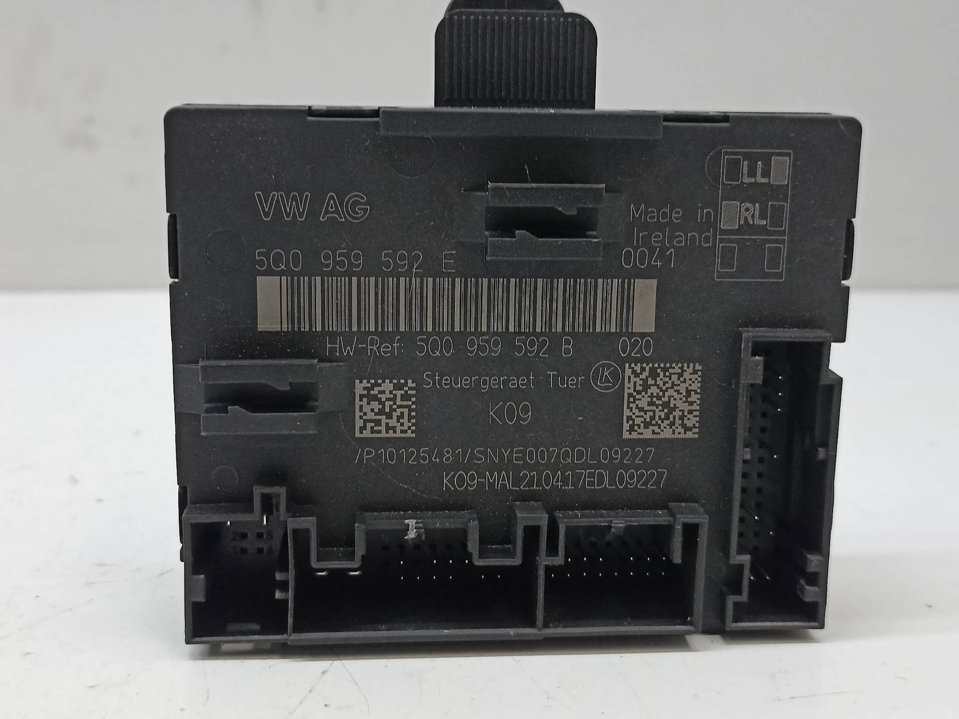 VOLKSWAGEN Golf 7 generation (2012-2024) Other Control Units 5Q0959592E 25568370