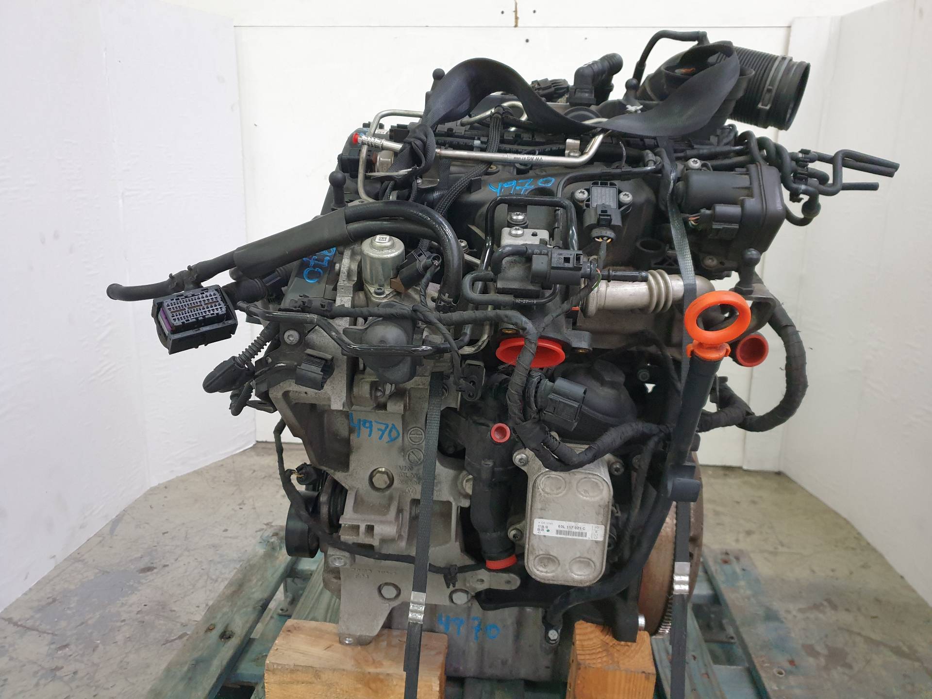 VOLKSWAGEN Polo 5 generation (2009-2017) Engine CFWA 24341535