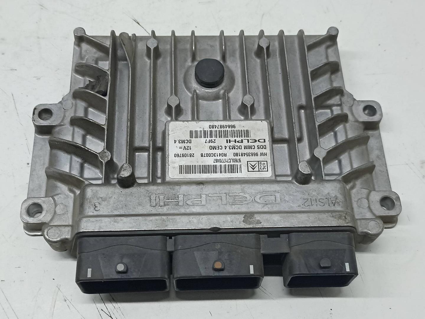 PEUGEOT 308 T7 (2007-2015) Engine Control Unit ECU 9663548180, 26465447914 24311711