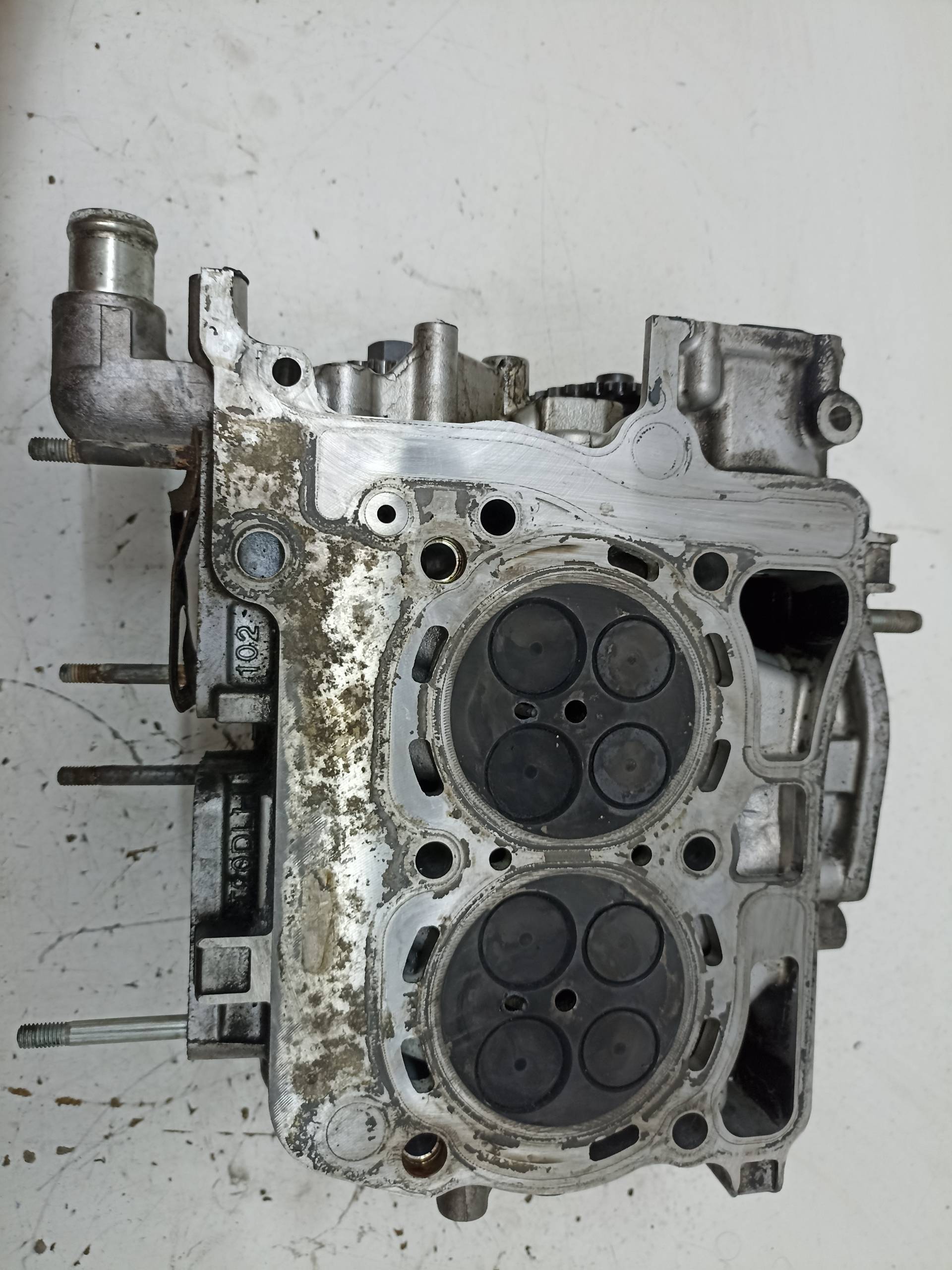 SUBARU Outback 3 generation (2003-2009) Motorens sylinderhode T20D 24340140