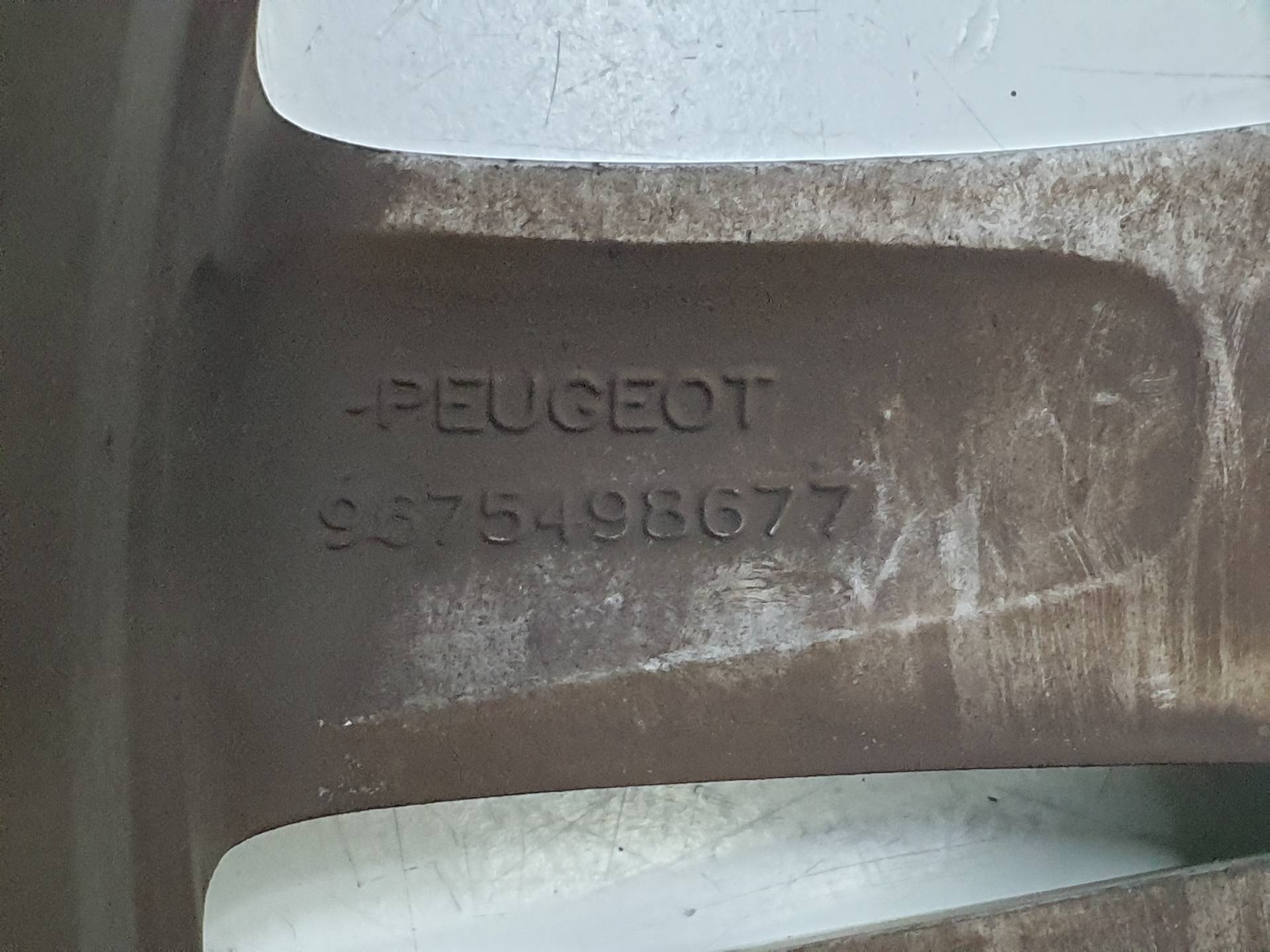 PEUGEOT 5008 1 generation (2009-2016) Колесо 9675498677 25568937