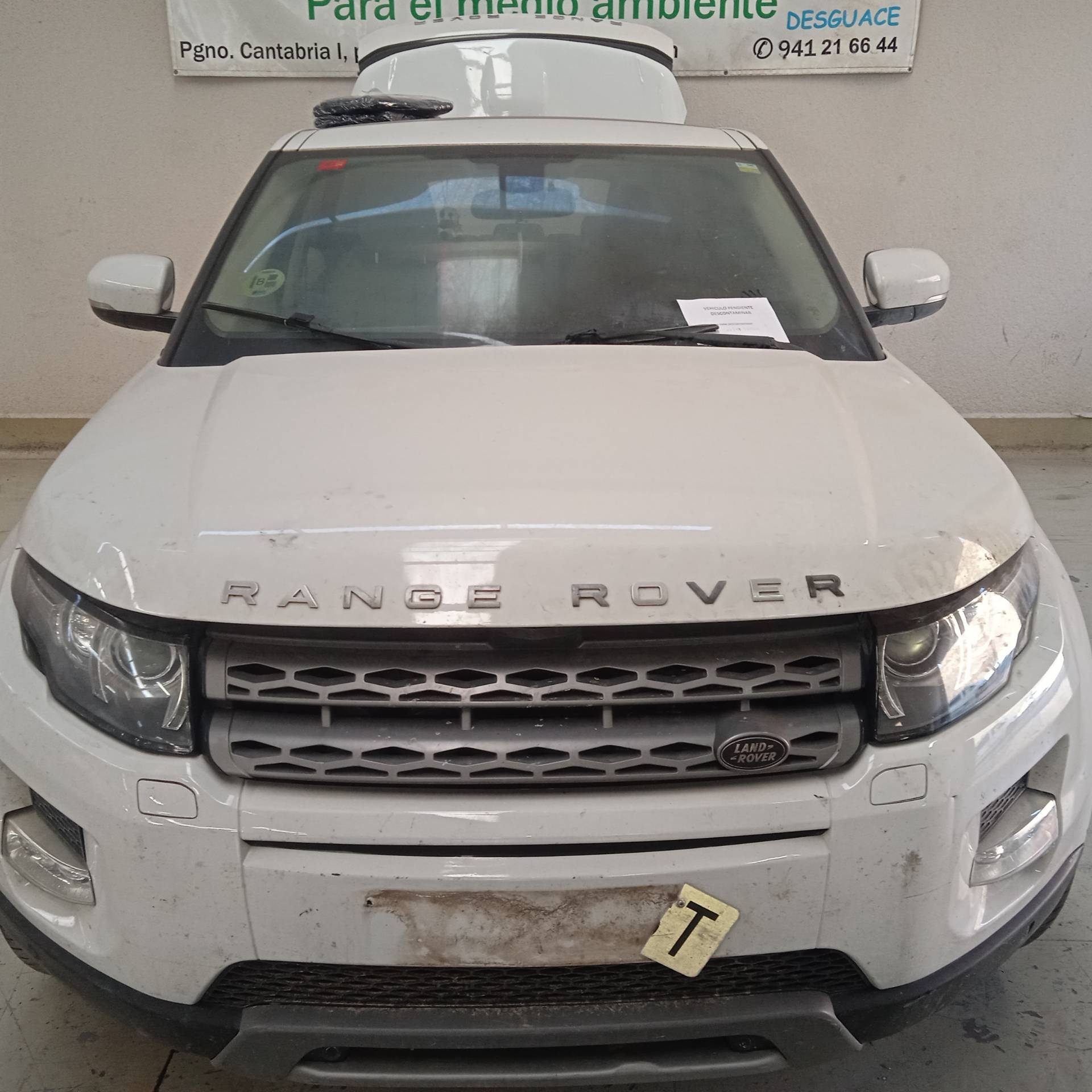 LAND ROVER Range Rover Evoque L538 (1 gen) (2011-2020) Slam Panel Frame Lower Part 24336588
