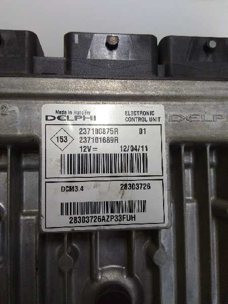 NISSAN NV200 1 generation (2009-2023) Блок керування двигуном ECU 237100875R 24317862