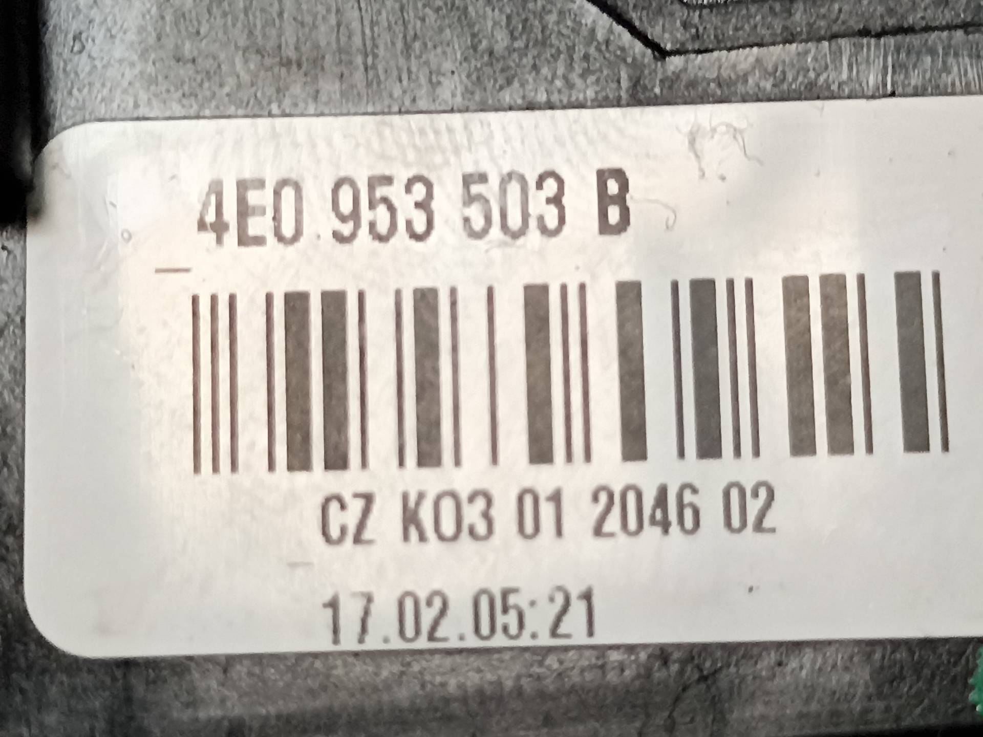 DODGE A6 C6/4F (2004-2011) Перемикачі 4F0953549A 24338371