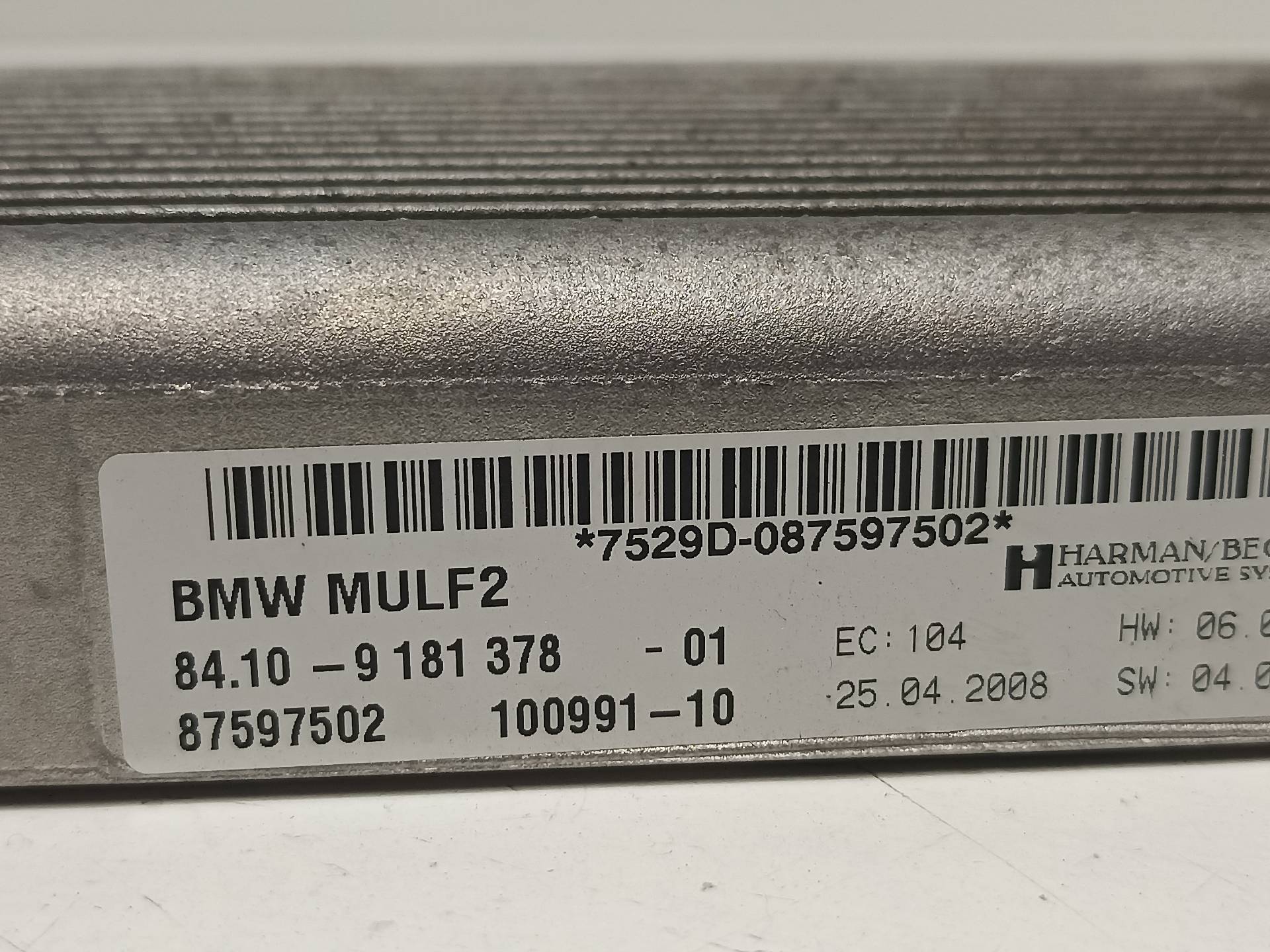 BMW 1 Series E81/E82/E87/E88 (2004-2013) Other Control Units 84109181378 24339034