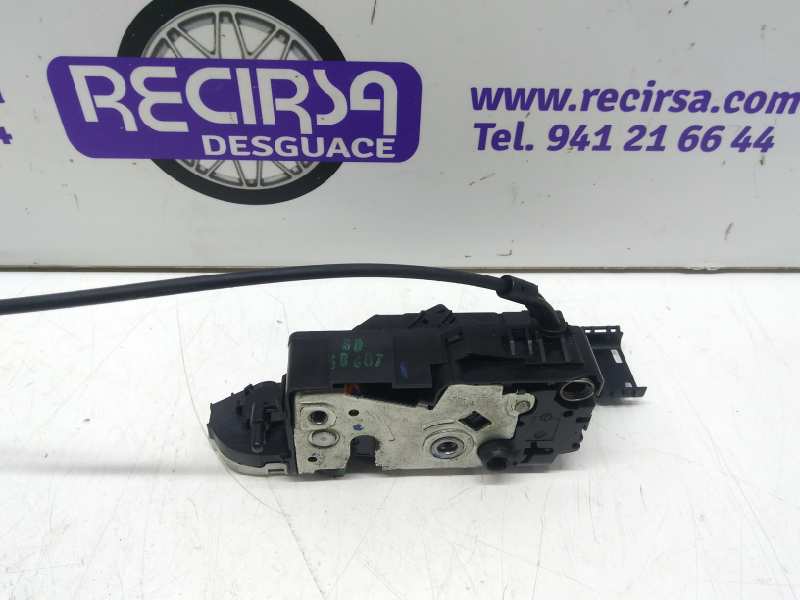 PEUGEOT 207 1 generation (2006-2009) Front Right Door Lock 9136W6 24320426