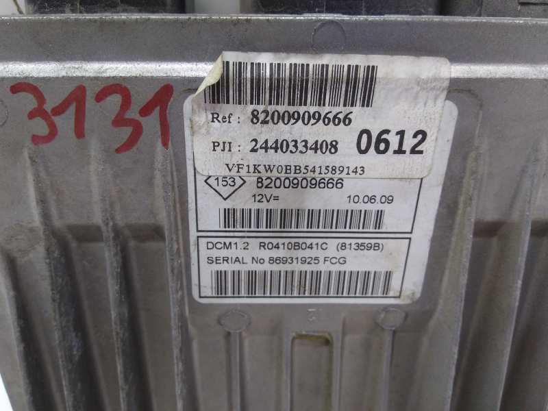 RENAULT Kangoo 1 generation (1998-2009) Engine Control Unit ECU 8200909666 24314172