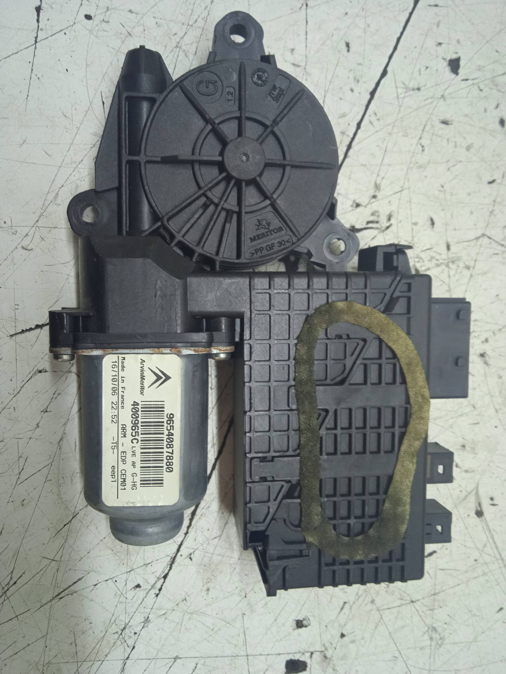 CITROËN C4 Picasso 1 generation (2006-2013) Motor regulator geam ușă stânga față 9654087880 24328329