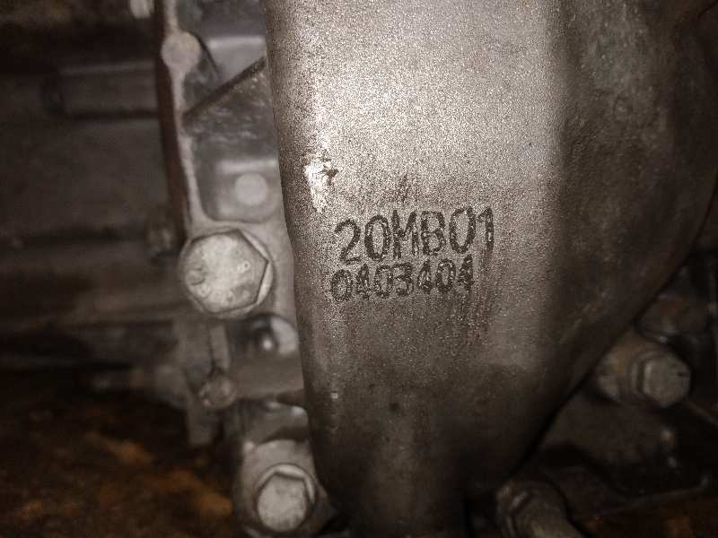 CITROËN C4 1 generation (2004-2011) Gearbox 20MB01 24319885