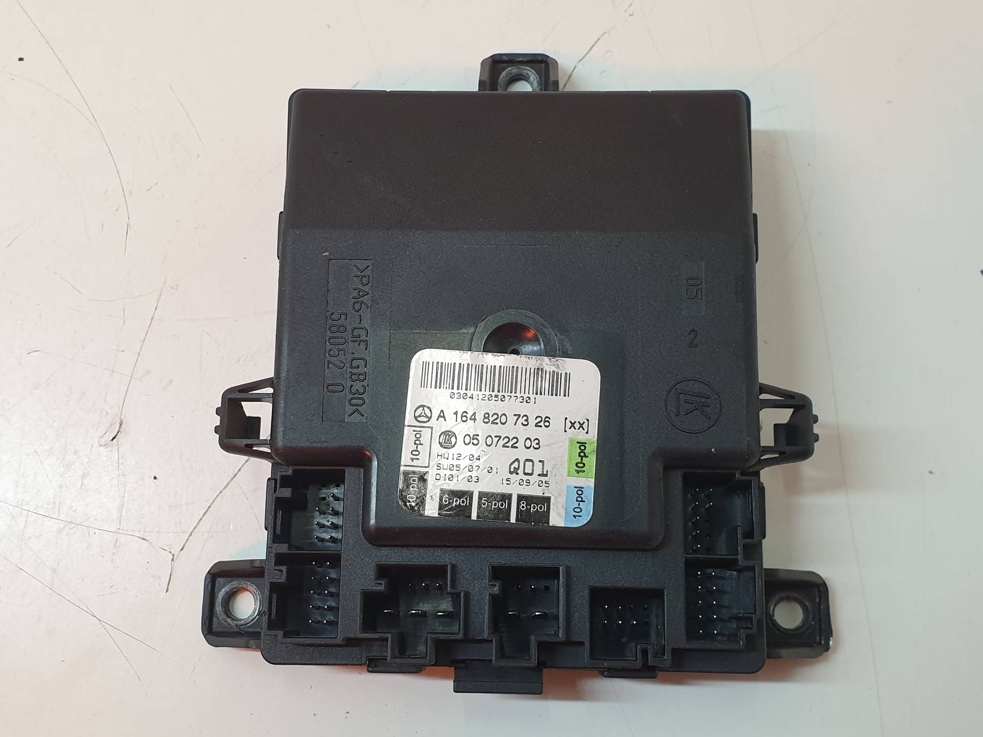 MERCEDES-BENZ M-Class W164 (2005-2011) Other Control Units A1648207326 25567457