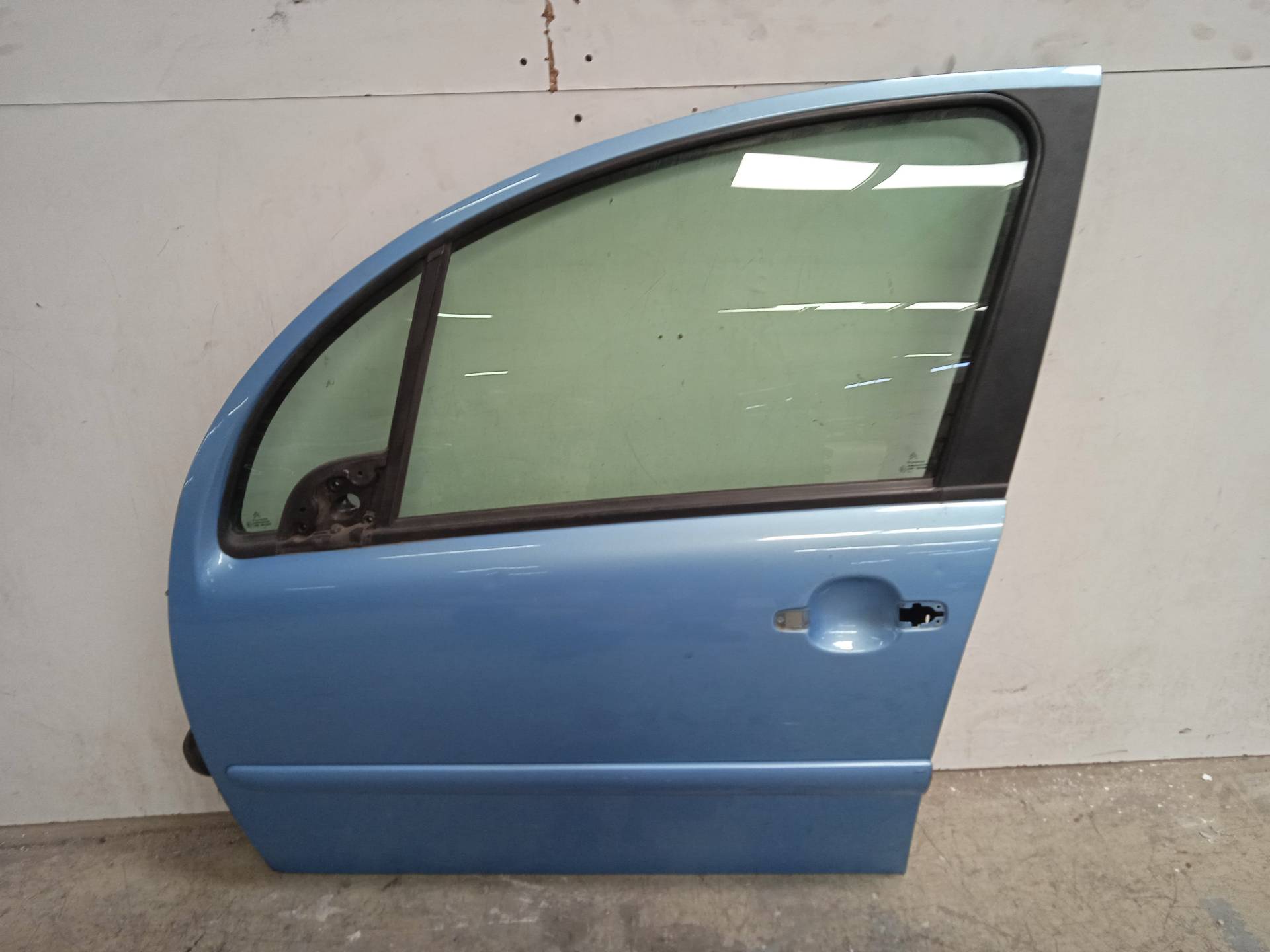 FIAT C3 1 generation (2002-2010) Front Left Door 9008Q5 24337453