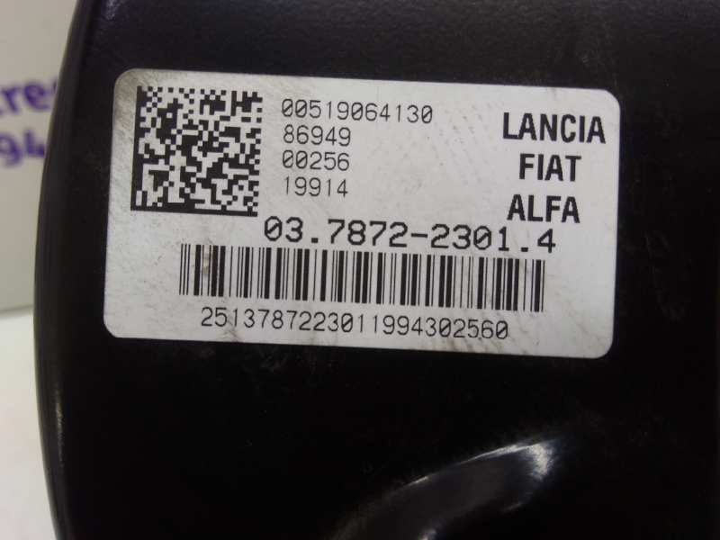 ALFA ROMEO Giulietta 940 (2010-2020) Вакуумный усилитель тормозов 00519064130 24323944
