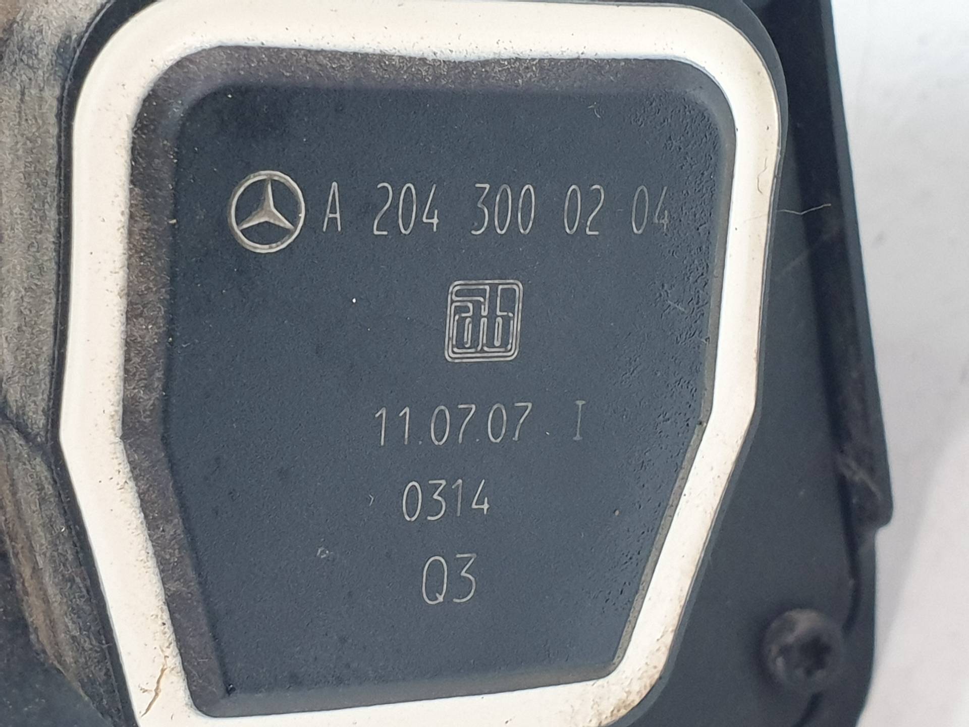 MERCEDES-BENZ C-Class W204/S204/C204 (2004-2015) Педаль газа A2043000204 25569113