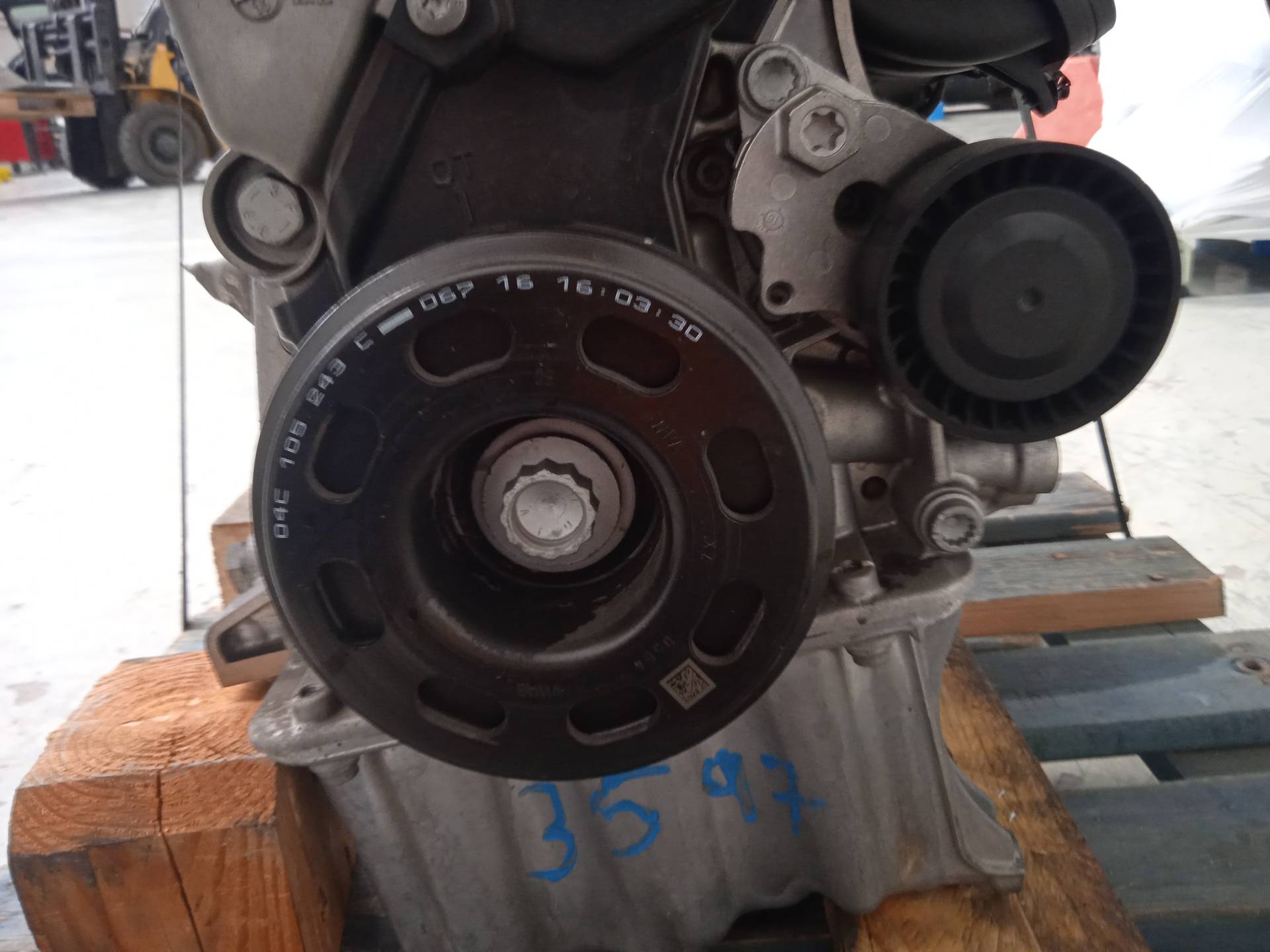 SKODA Fabia 3 generation (2014-2021) Engine CHY 24317192
