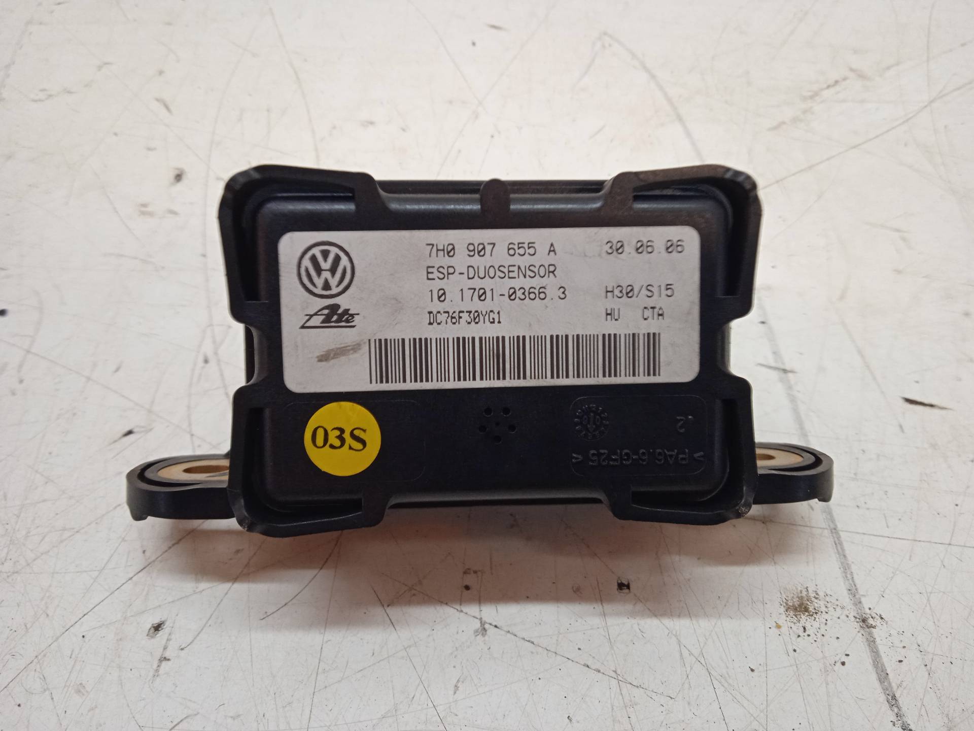 DODGE Touran 1 generation (2003-2015) Other Control Units 7H0907655A 24301391