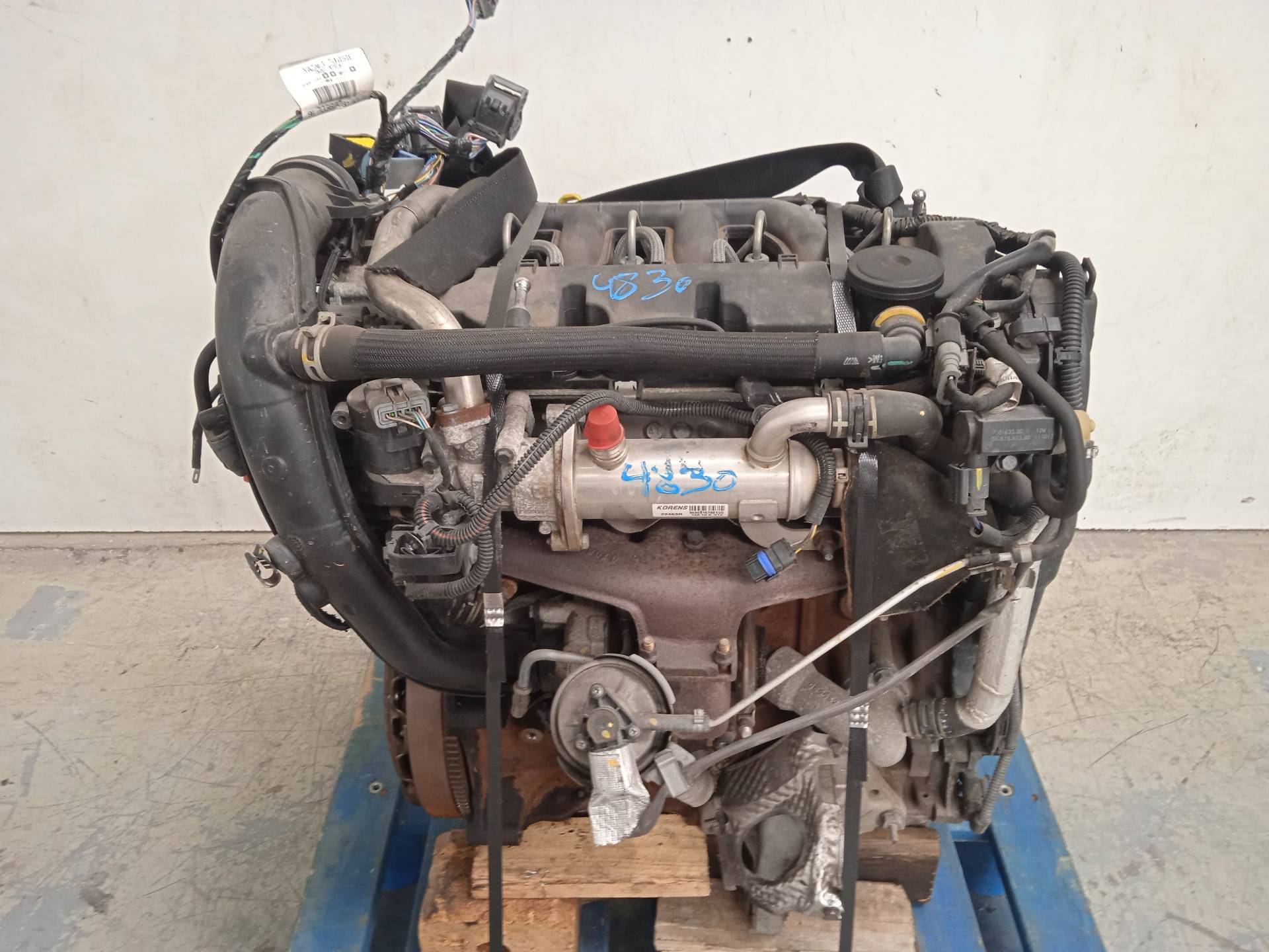 PEUGEOT 508 1 generation (2010-2020) Engine RHF 24336724