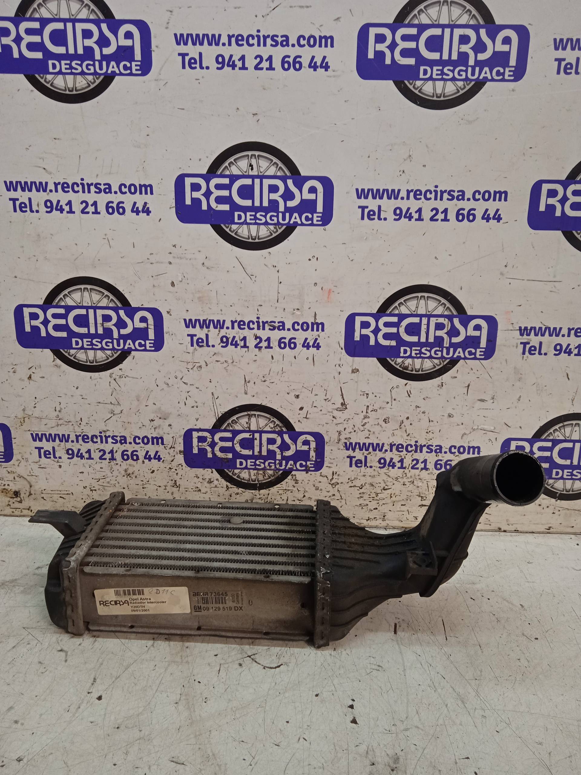 MAZDA Astra H (2004-2014) Feltöltőlevegő-hűtőrács 09129519DX 24311781