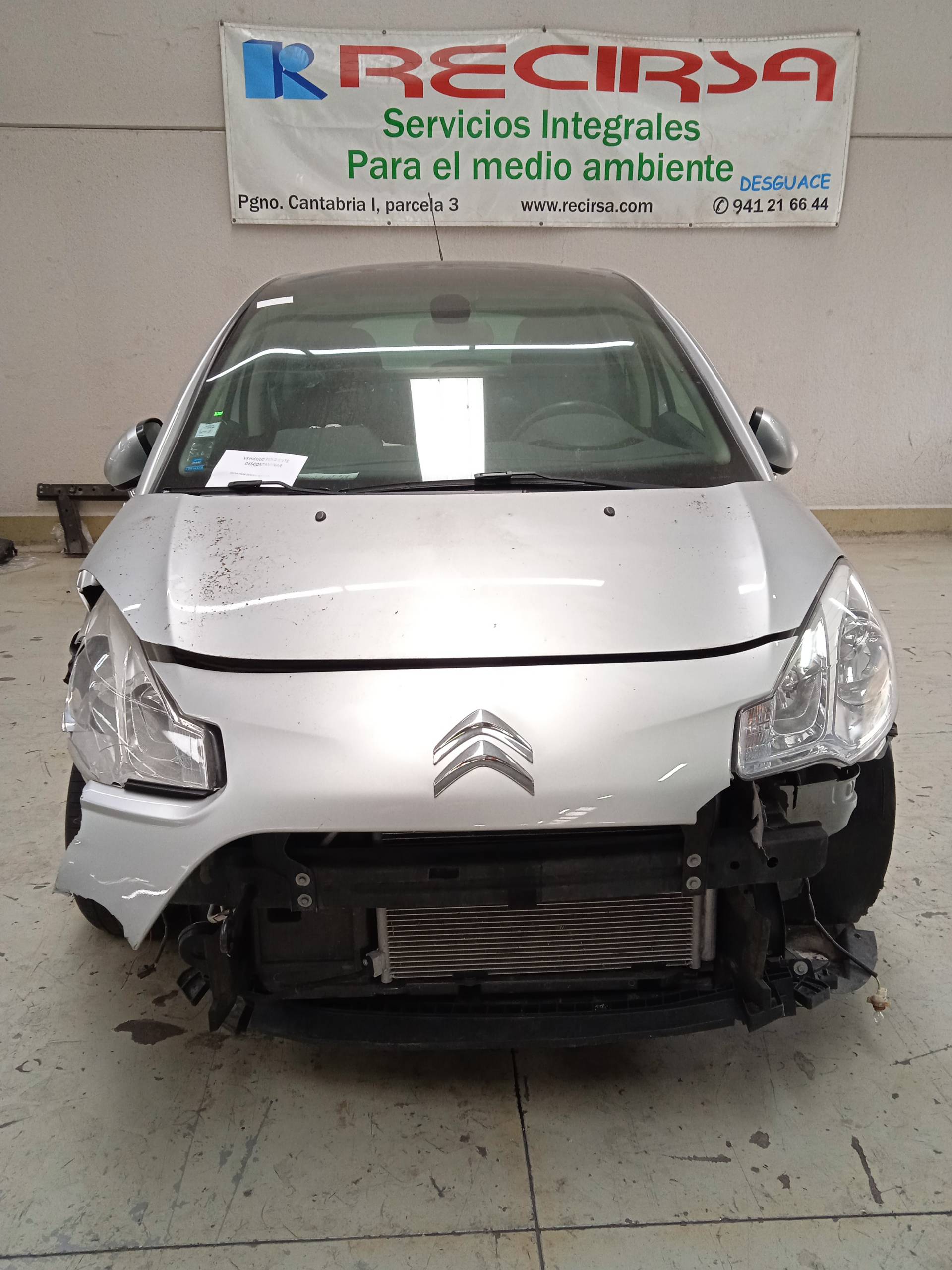 CITROËN DS3 1 generation (2010-2015) Baglygte højre baglygte 24332067