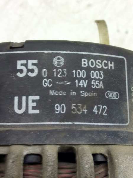 VOLKSWAGEN Corsa B (1993-2000) Dynamo 0123100003 24310232