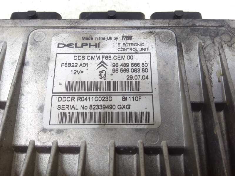 FIAT C3 1 generation (2002-2010) Motorkontrollenhet ECU 24345351