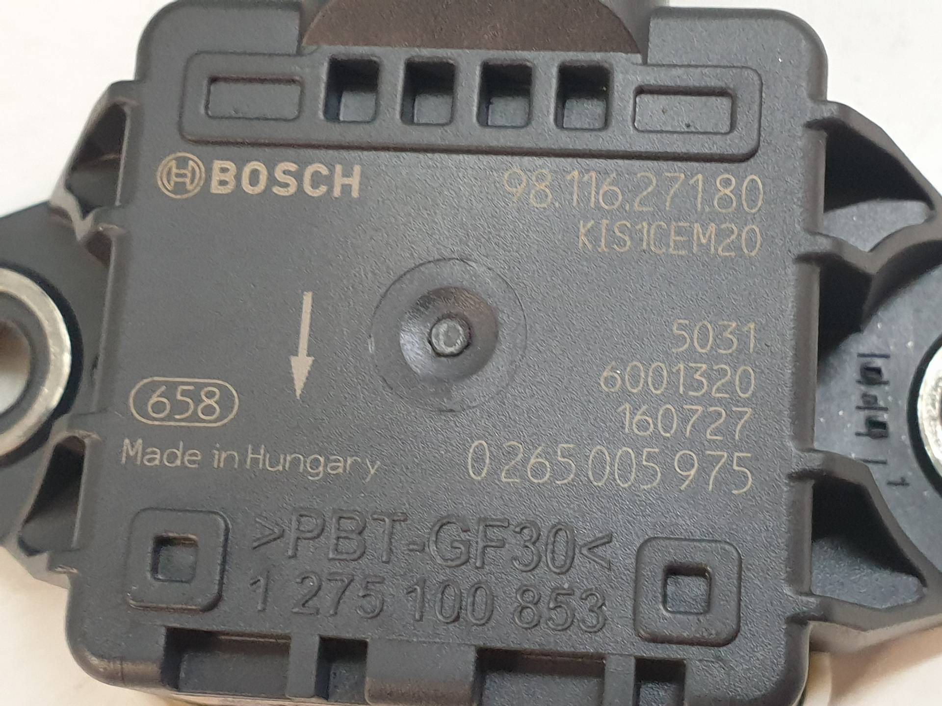 PEUGEOT 5008 1 generation (2009-2016) Other Control Units 9811627180 25568872