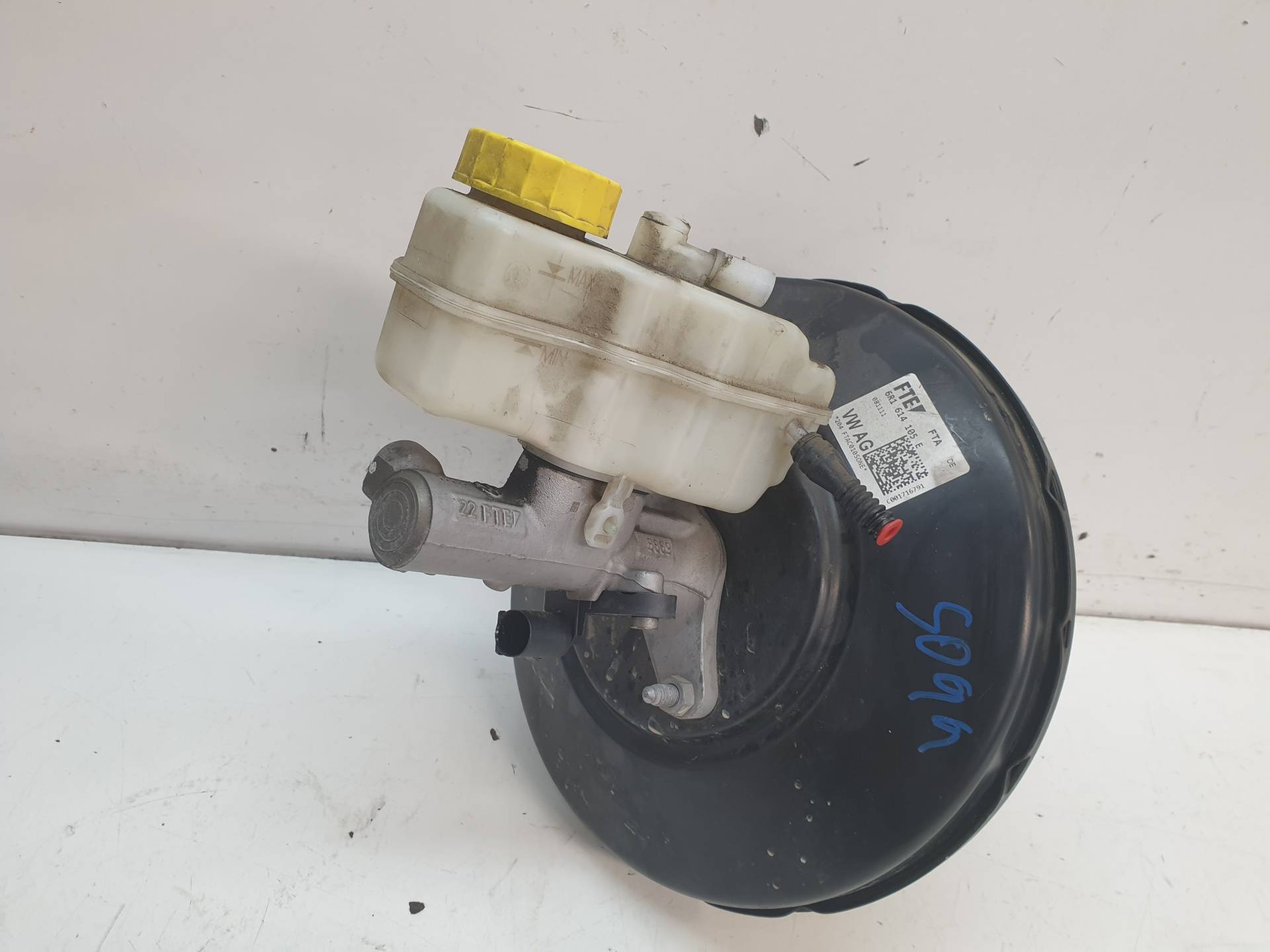 VOLKSWAGEN Polo 5 generation (2009-2017) Jarru Servo Booster 6R1614105E 25570560