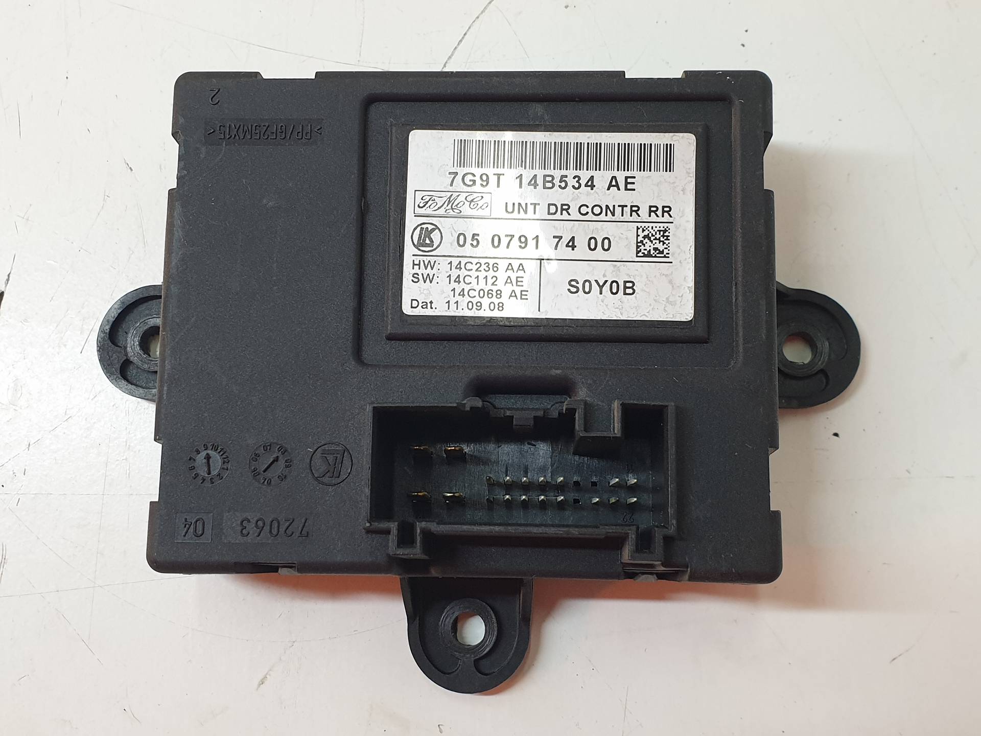 FORD Mondeo 4 generation (2007-2015) Other Control Units 7G9T14B534AE 24337125