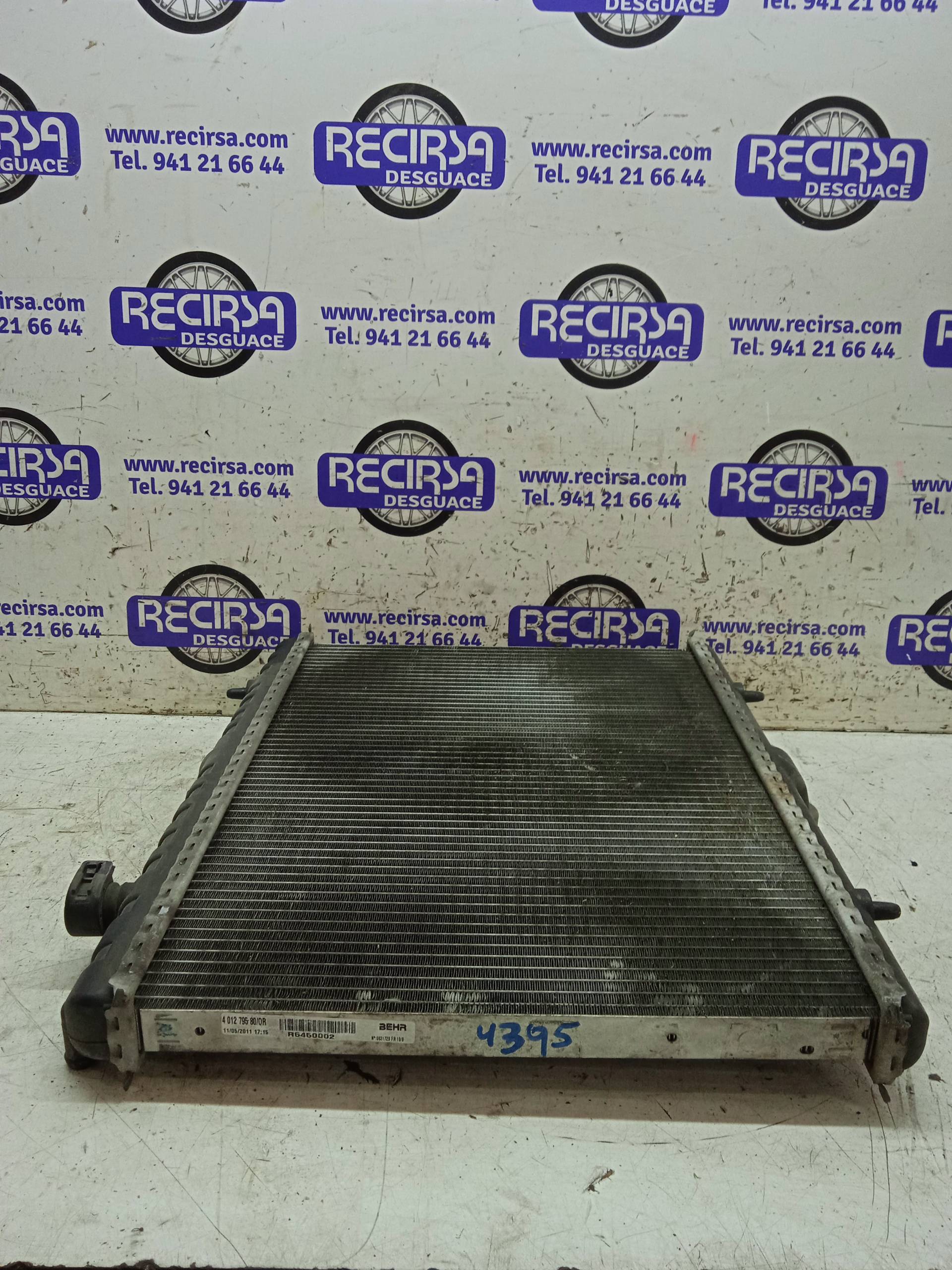 PEUGEOT Expert 2 generation (2007-2020) Air Con radiator R5450002 24328958