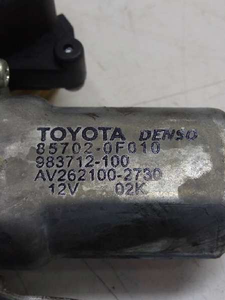 TOYOTA Yaris 2 generation (2005-2012) Priekšējo kreiso durvju logu pacēlājs 857020F010 24326335