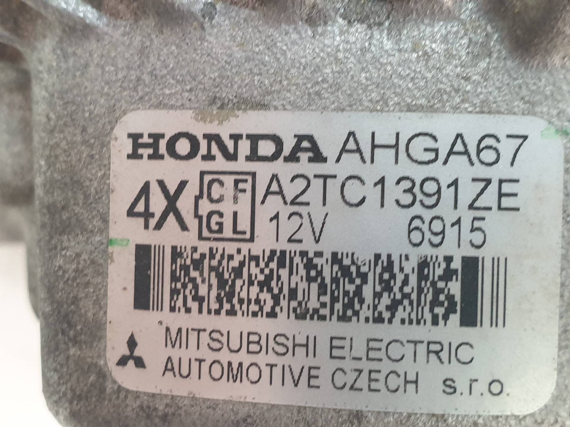 HONDA Civic 8 generation (2005-2012) Alternator A2TC1391ZE 24338397