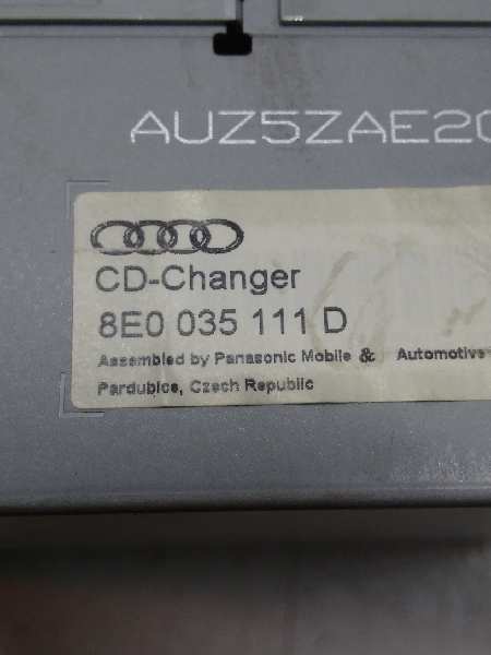AUDI A4 B7/8E (2004-2008) Other Control Units 8E0035111D 24326011