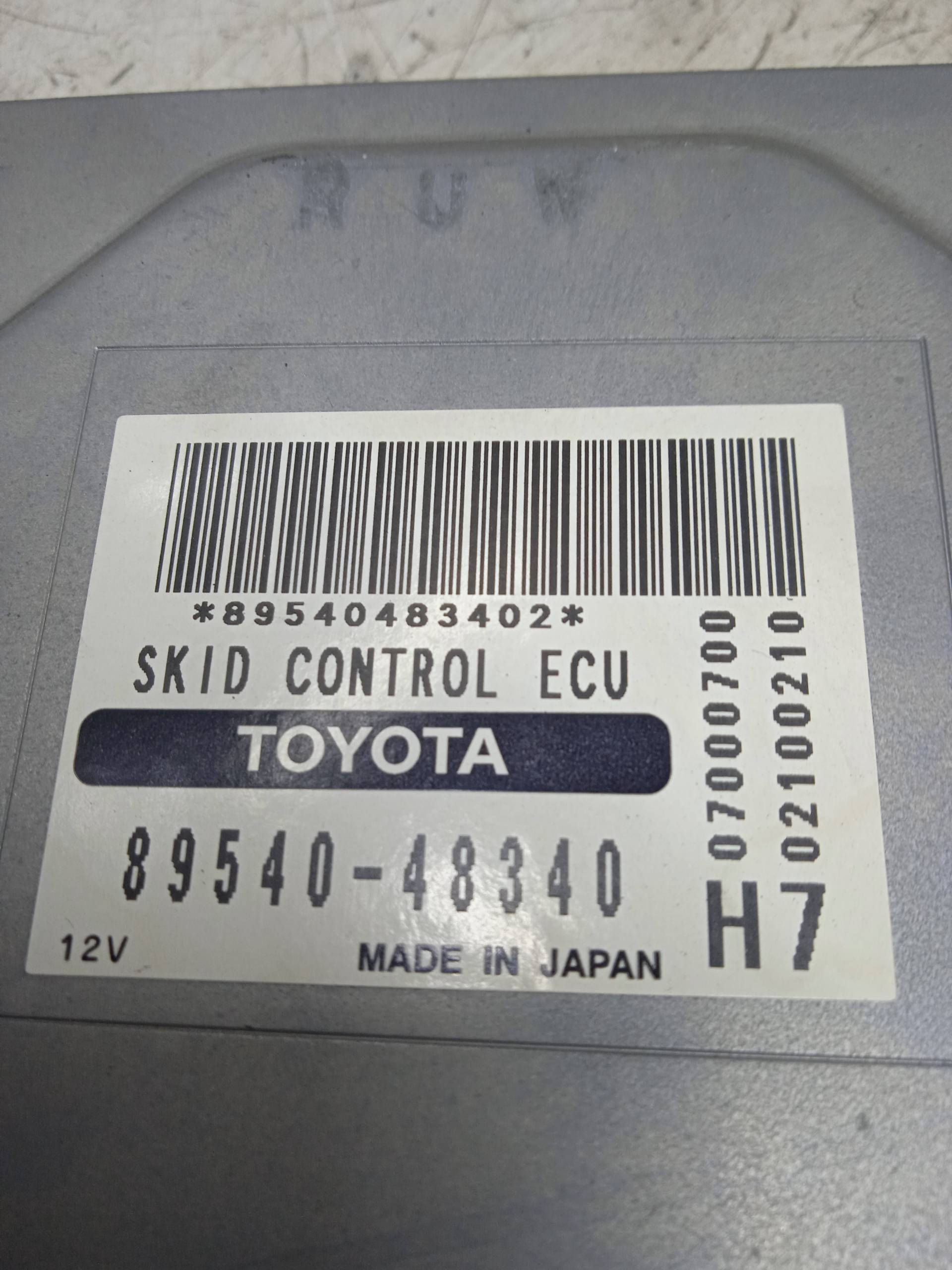 LEXUS RX 2 generation (2003-2009) Other Control Units 8954048340 24333596