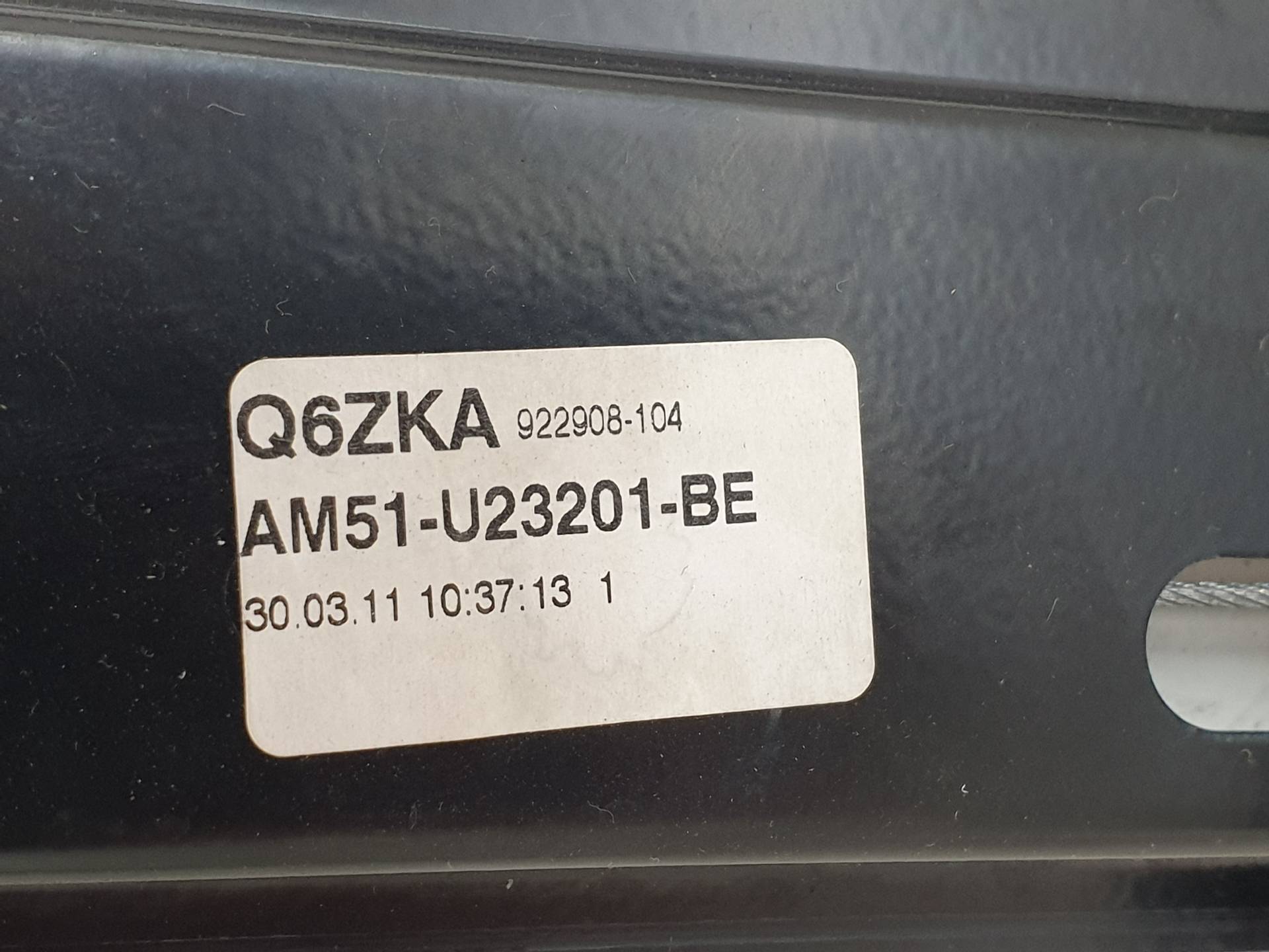 FORD C-Max 2 generation (2010-2019) Priekšējo kreiso durvju logu pacēlājs AM51U23201BE 24341373