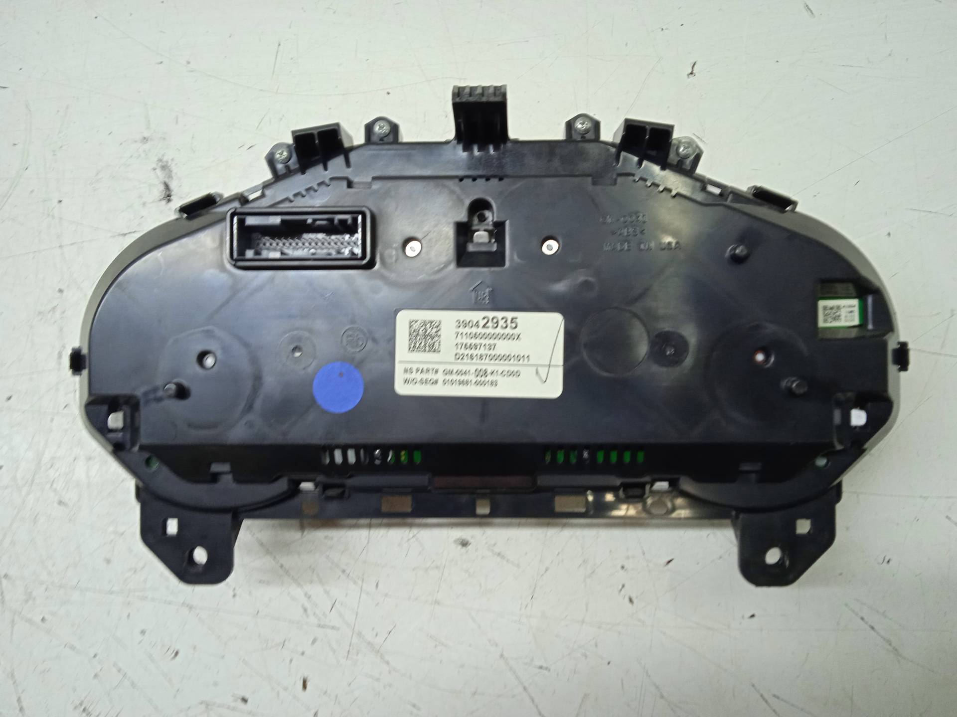 OPEL Astra K (2015-2021) Compteur de vitesse 39042935 24335406