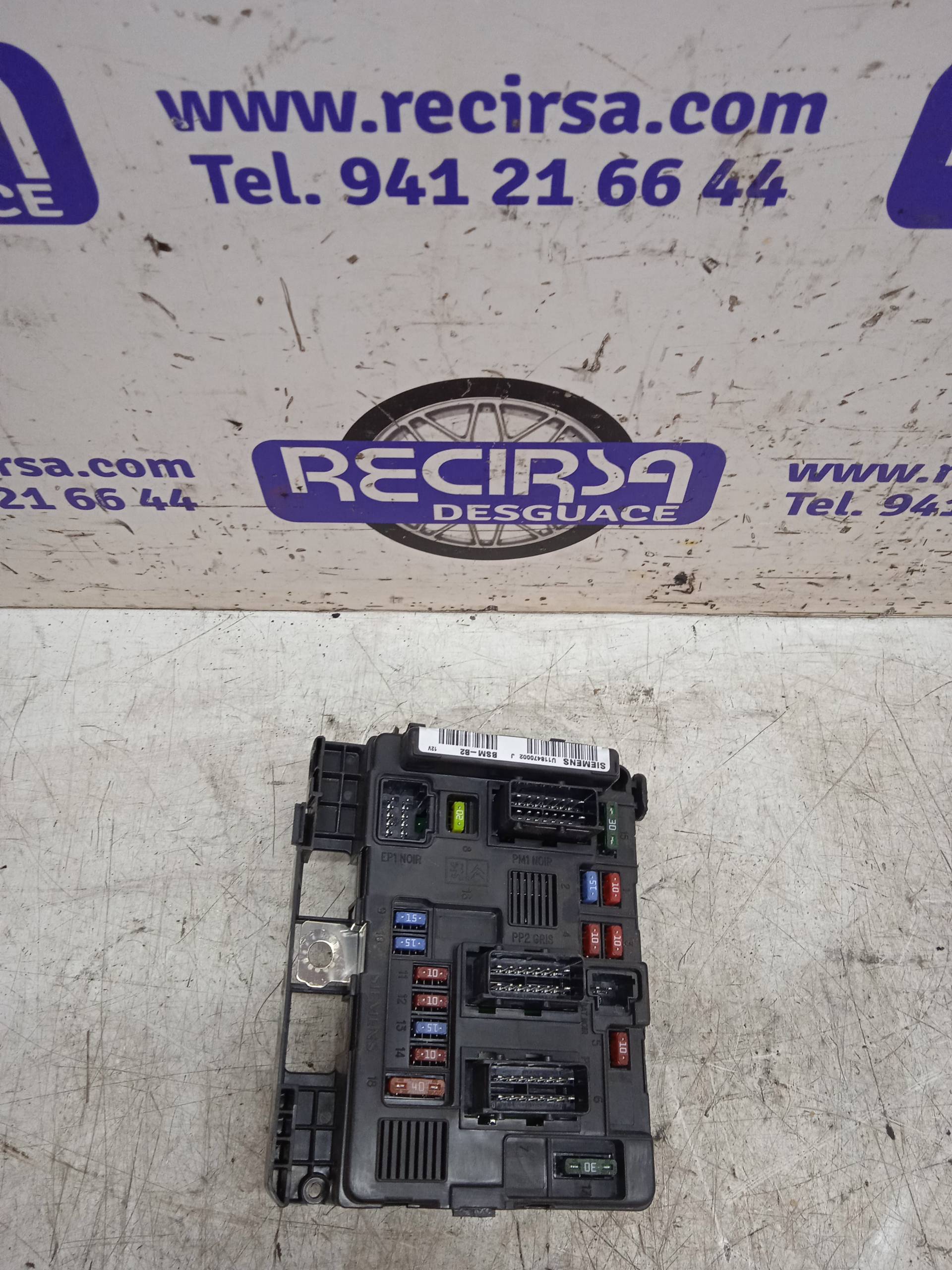 CITROËN Berlingo 1 generation (1996-2012) Fuse Box 9650618580 24328155