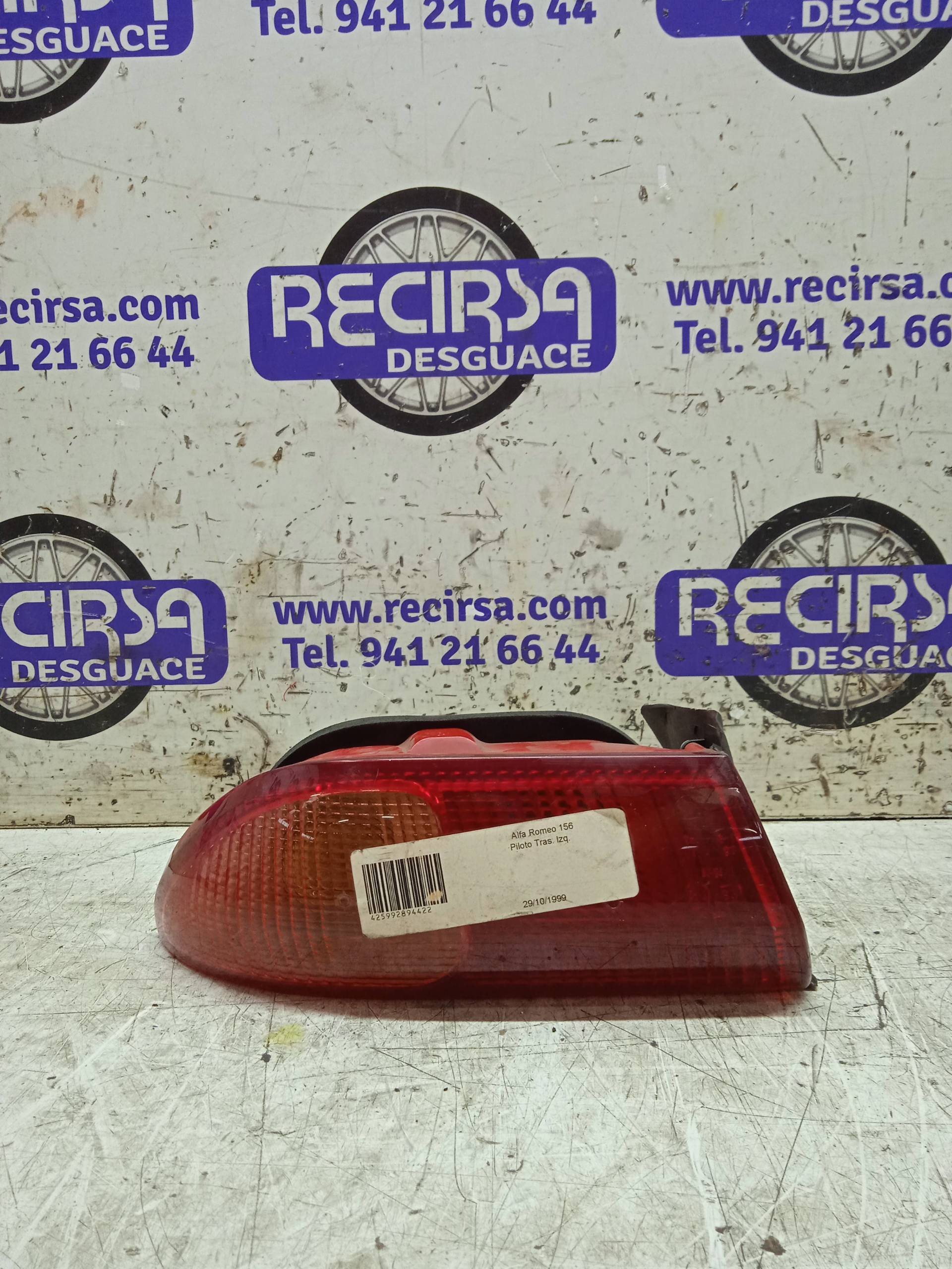 ALFA ROMEO 156 932 (1997-2007) Rear Left Taillight 29042001, 4252894 24316719