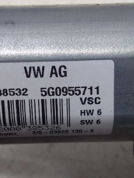 VOLKSWAGEN Golf 7 generation (2012-2024) Tailgate  Window Wiper Motor 5G0955711, 252177653112, 112 24311071