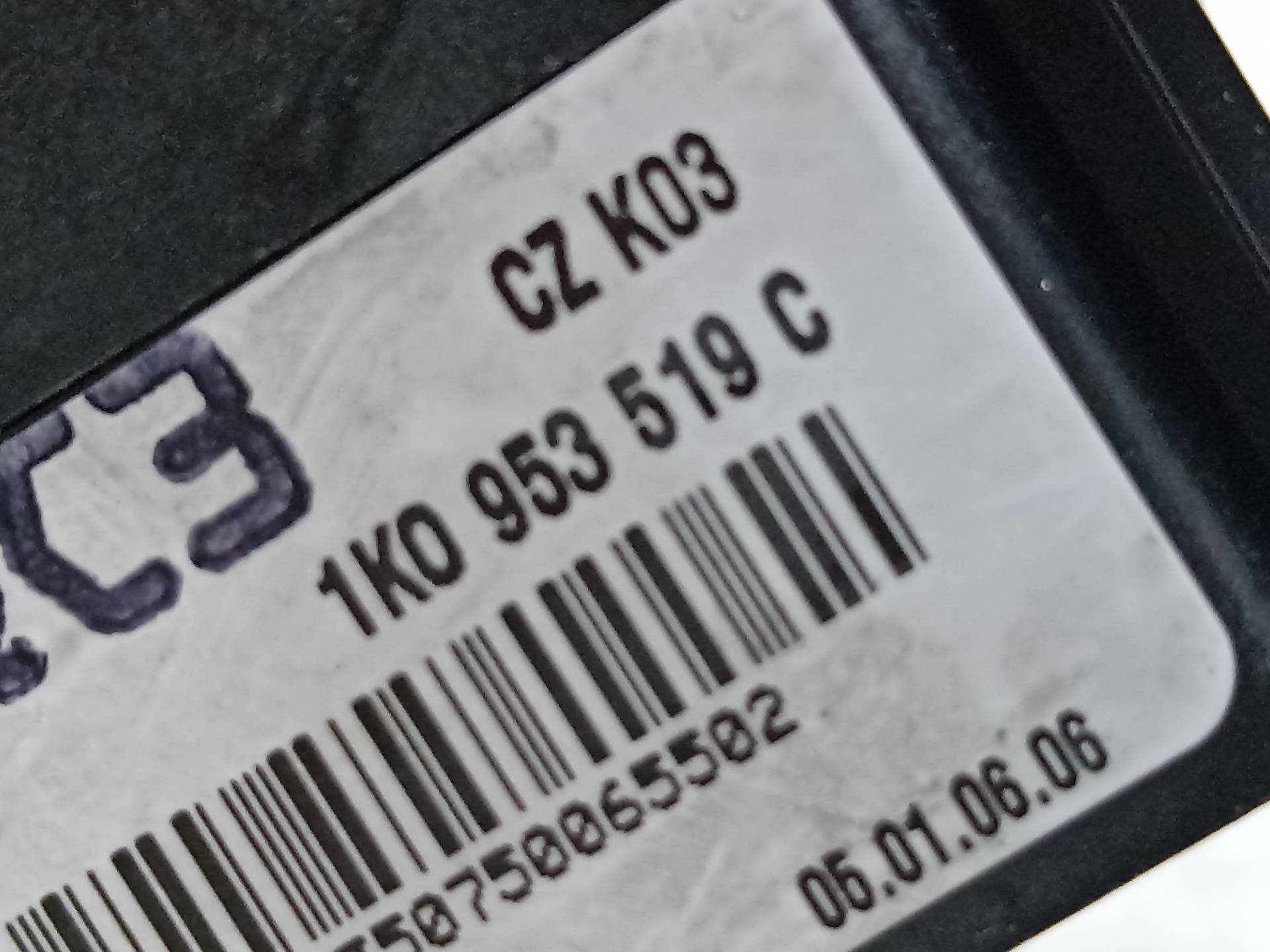 SKODA Octavia 2 generation (2004-2013) Подрулевой переключатель 1K0953519C, 264565588104, 104 24312176