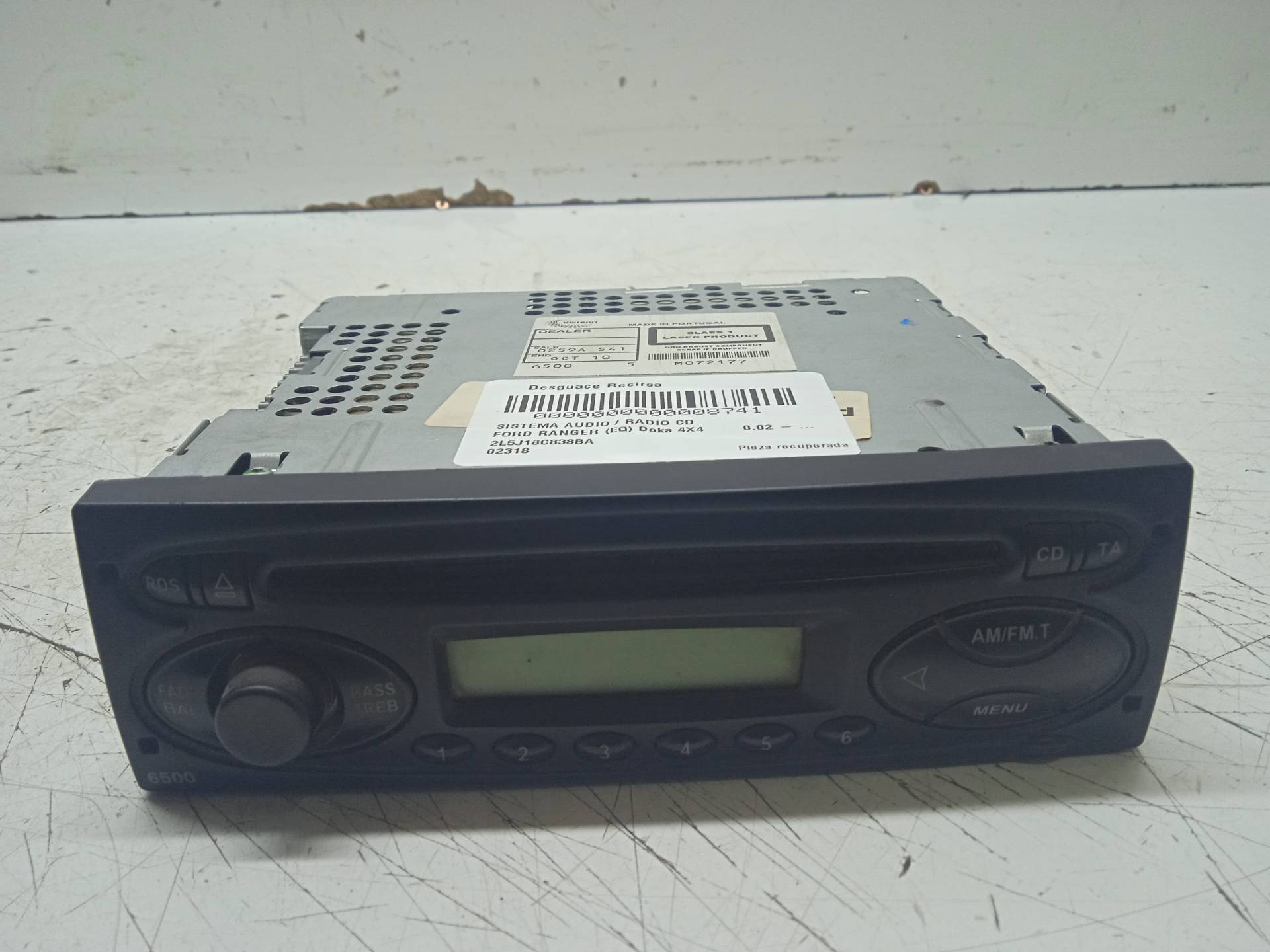FORD Ranger 1 generation (1998-2006) Music Player Without GPS 2L5J18C838BA, 231827236167, 167 24310754