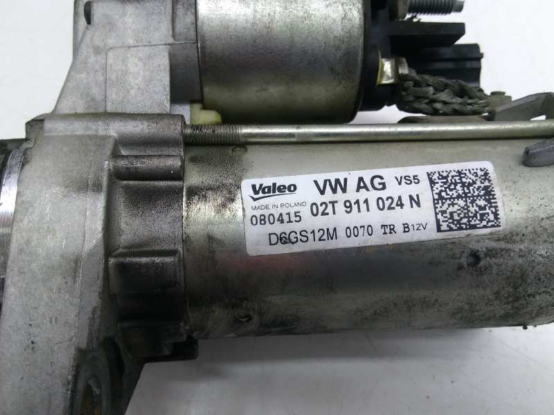 SEAT Ibiza 4 generation (2008-2017) Starter Motor 02T911024N 24318942