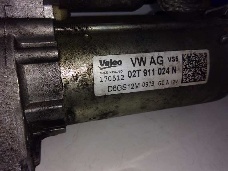 DODGE Ibiza 4 generation (2008-2017) Starter Motor 02T911024N 24318020