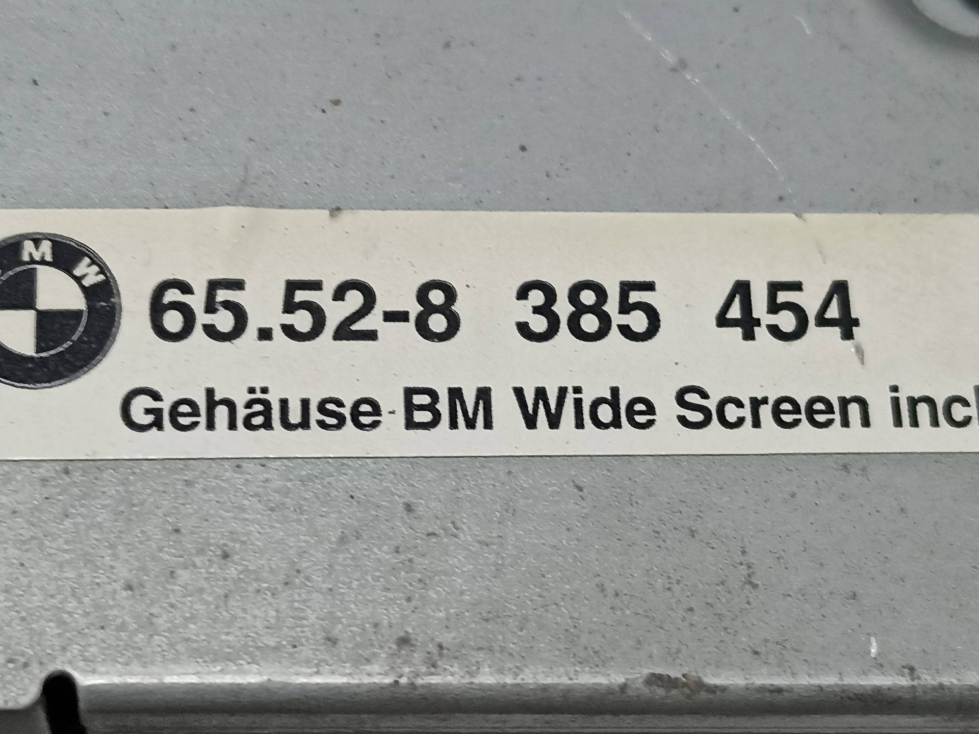 BMW 5 Series E39 (1995-2004) Автомагнитола без навигации 65526913387, 35051280246, 246 24316390