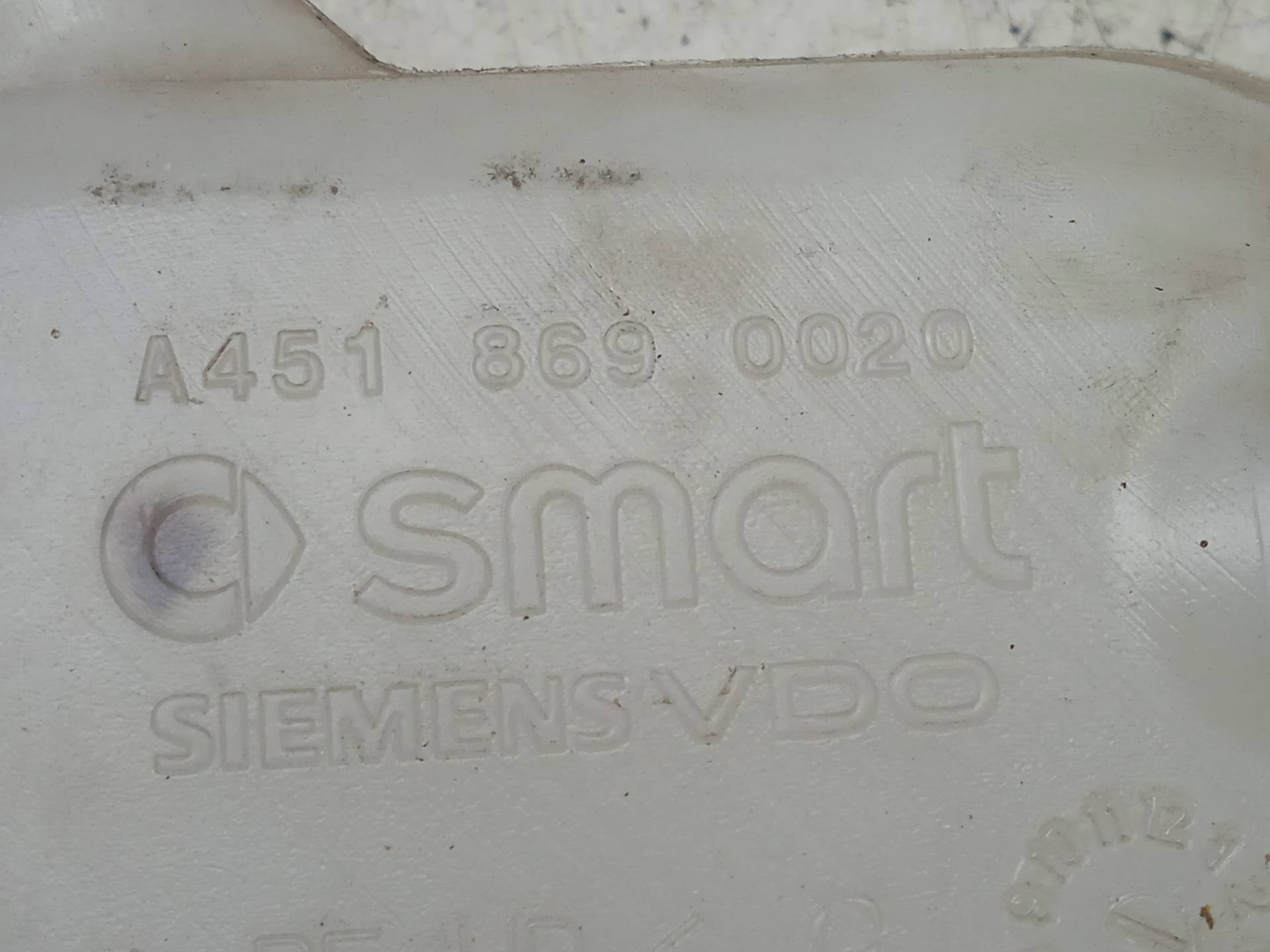 SMART Fortwo 2 generation (2007-2015) Бачок омывателя A4518690020 24332034