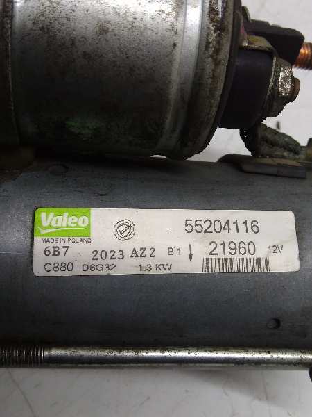 FIAT Punto 3 generation (2005-2020) Starter Motor 55204116 25442993