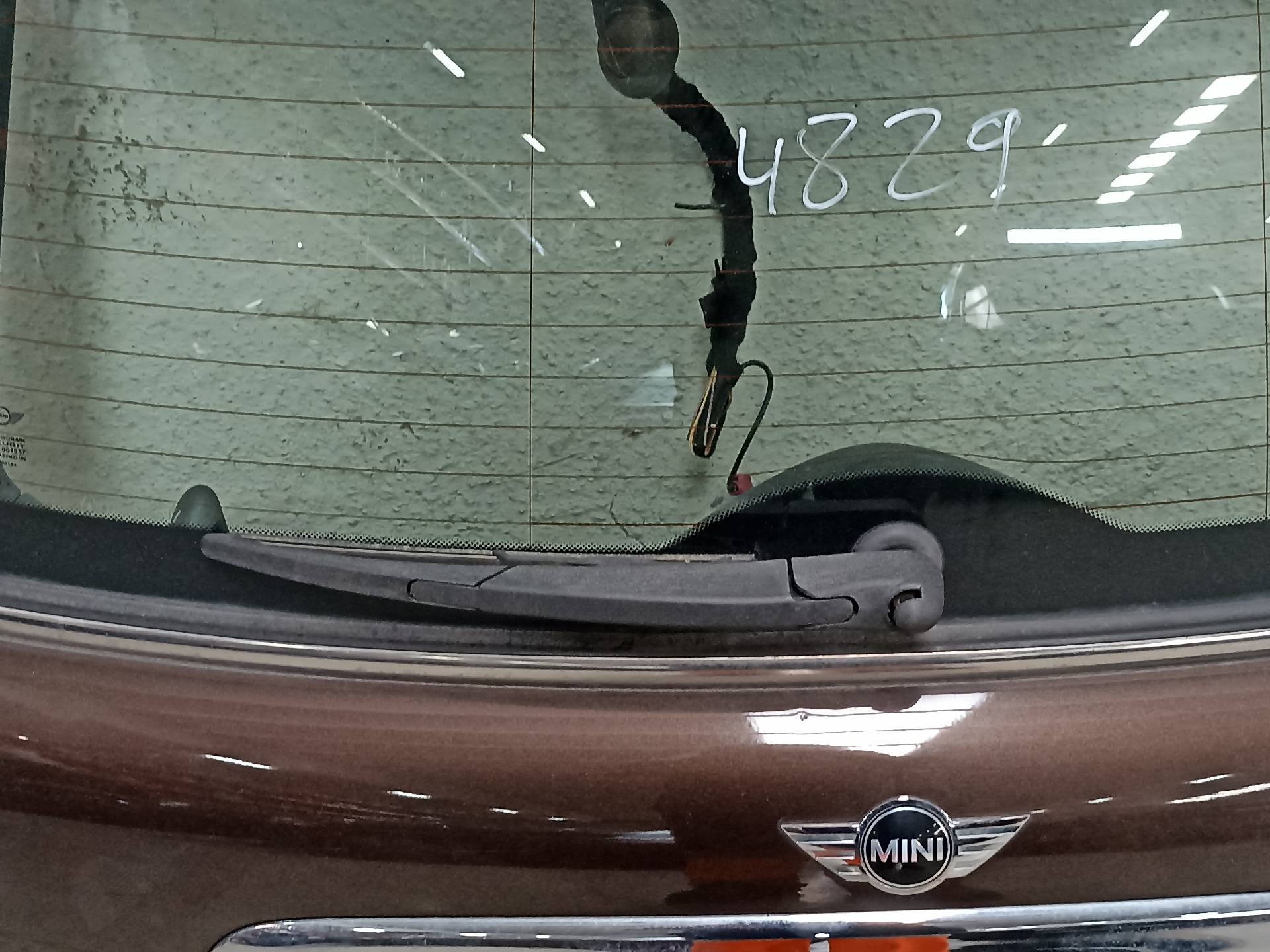 MINI Cooper R56 (2006-2015) Galinio dangčio (bagažinės) valytuvo varikliukas 24336576