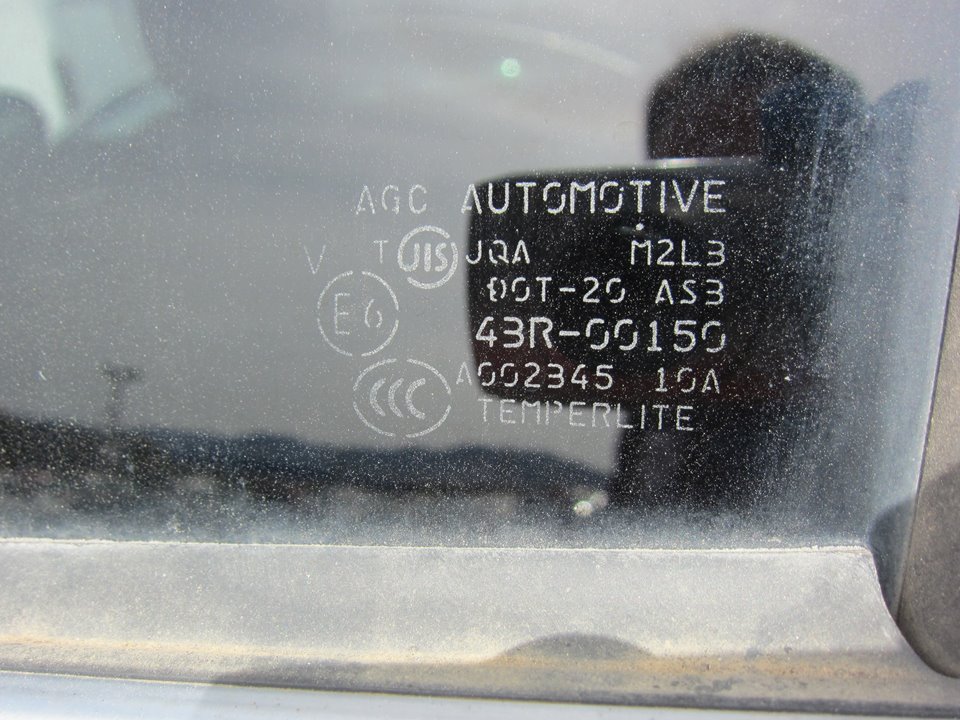 MITSUBISHI ASX 1 generation (2010-2020) Aizmugurējais kreisais durvju stikls 43R00150 24937009