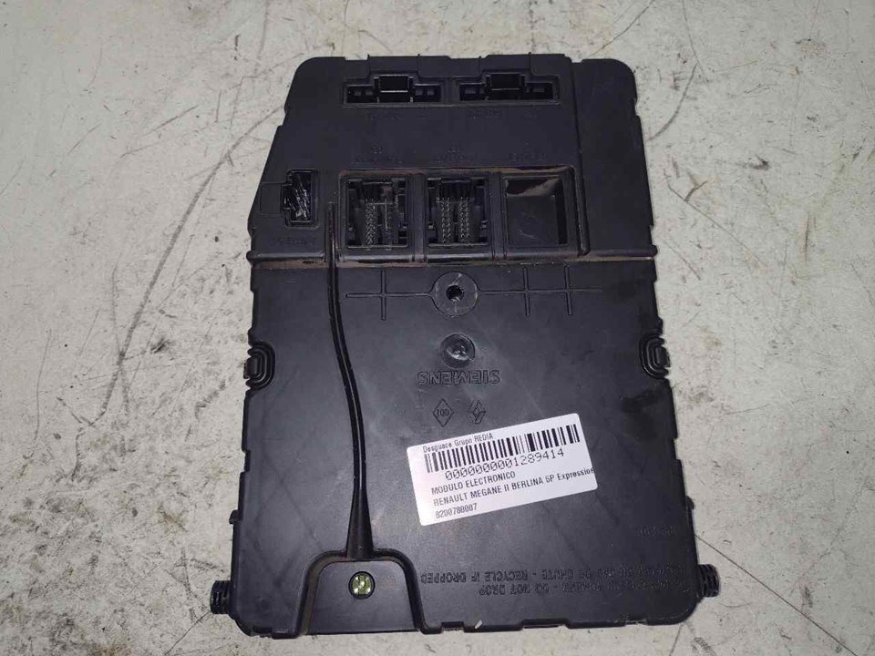 RENAULT Megane 2 generation (2002-2012) Other Control Units 8200780007 21308836