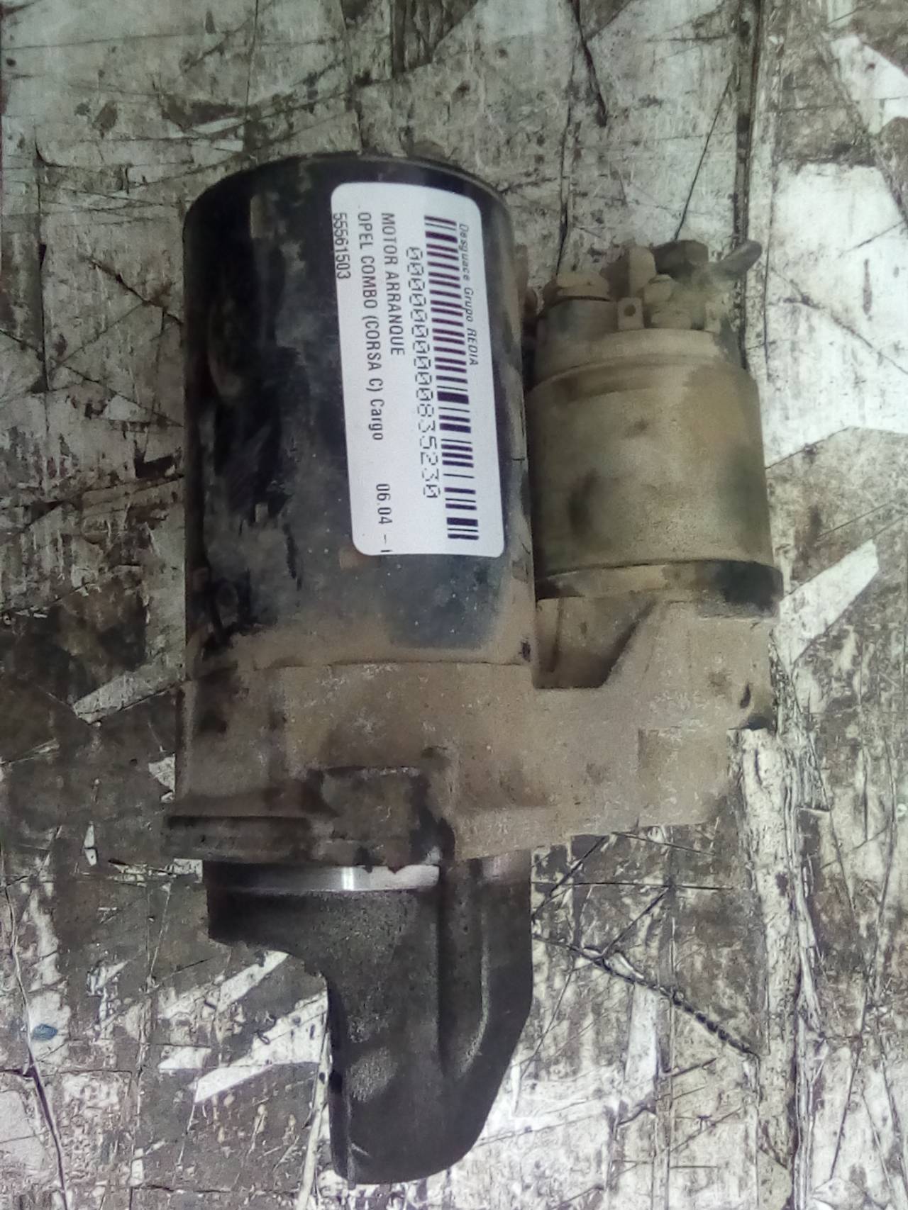 CHEVROLET Combo C (2001-2011) Starter Motor 55561503 21279579