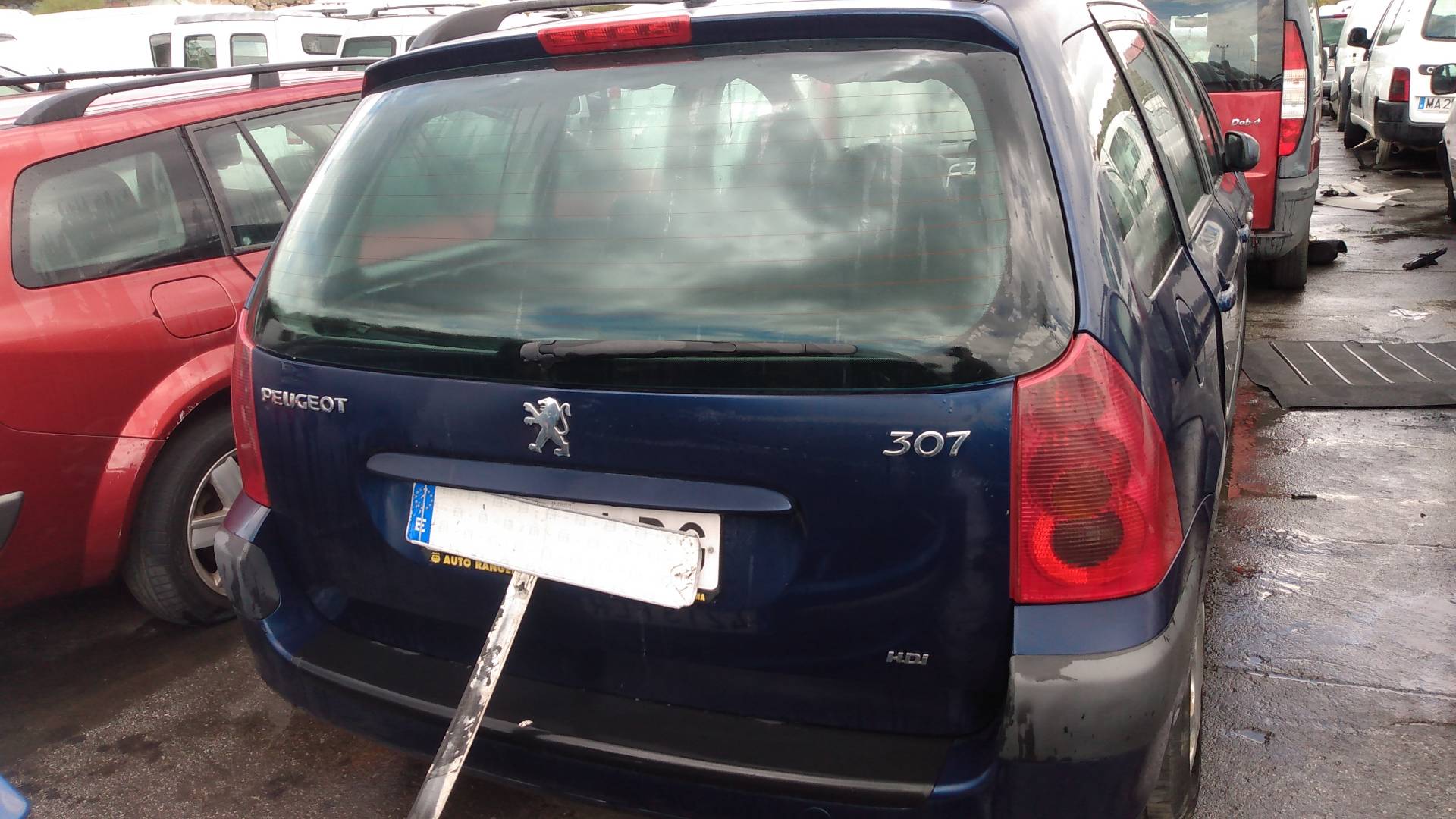 PEUGEOT 307 1 generation (2001-2008) Saugiklių dėžė 9650664180 21276111