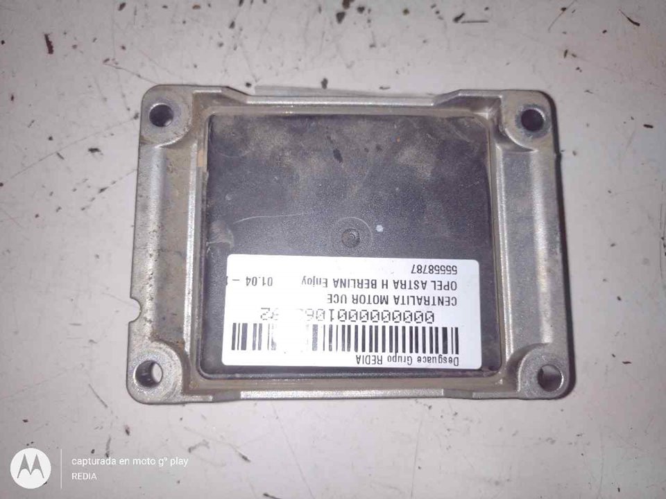 OPEL Astra J (2009-2020) Engine Control Unit ECU 55558787 21282583